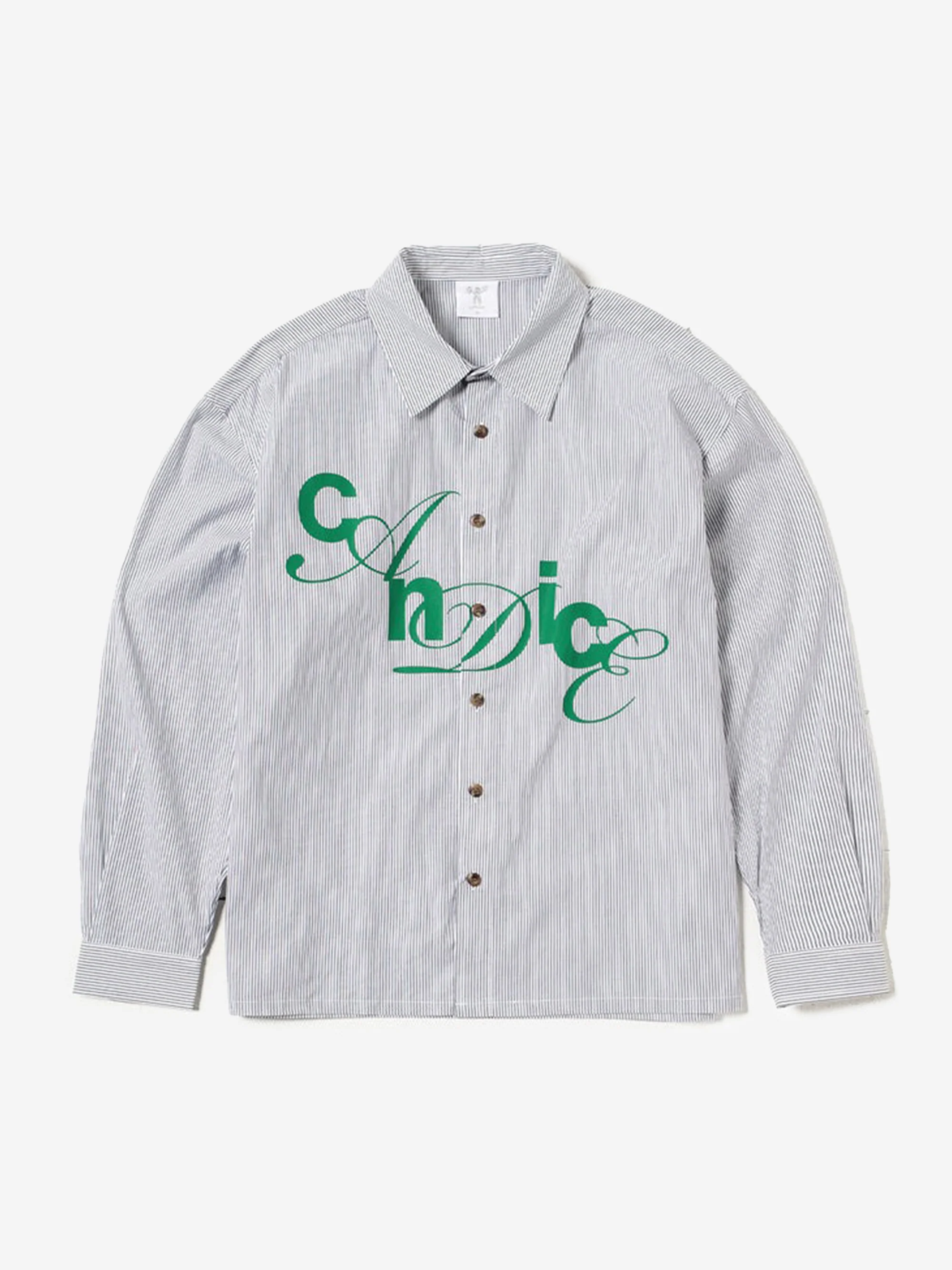 Candice House Stripe Shirt - White/Black