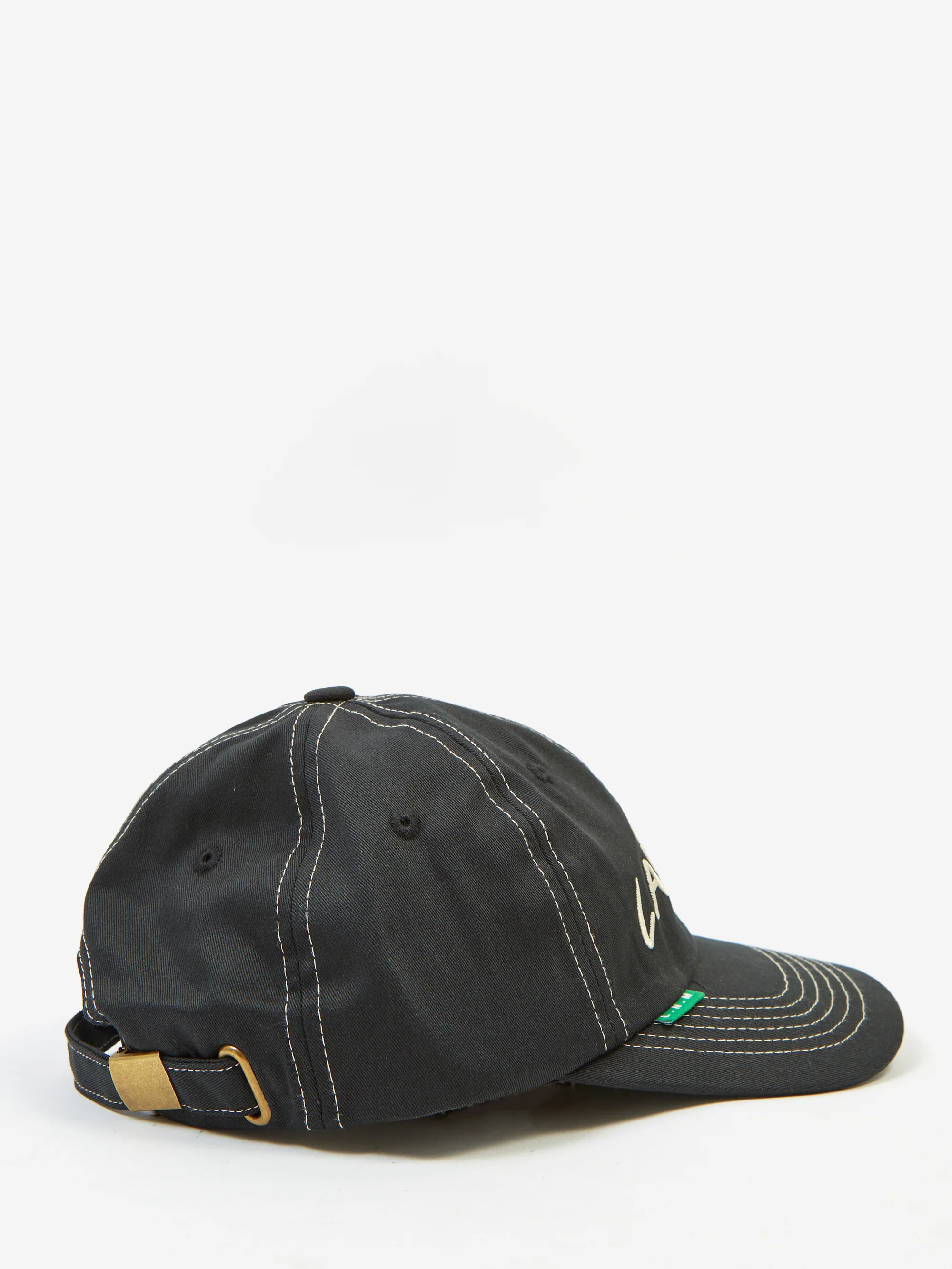 Candice Logo Dad Hat - Black - Image 2