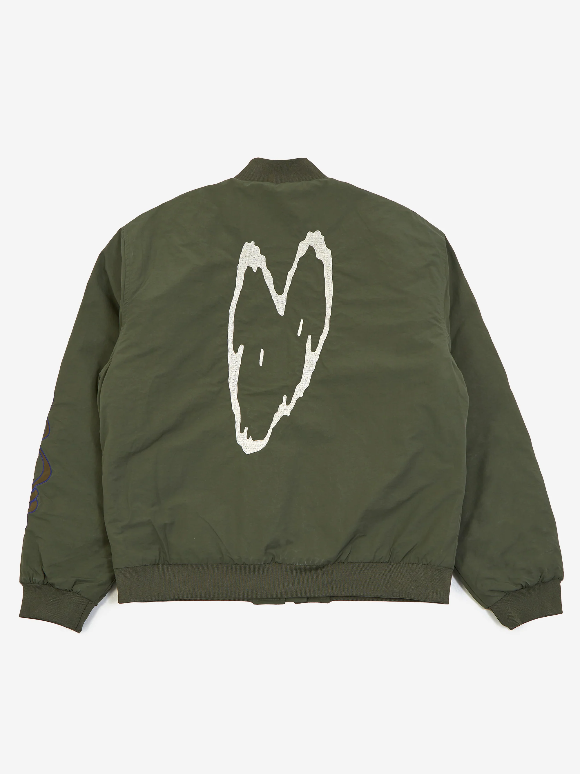 Candice Mirror Bomber Jacket - Green - Image 5