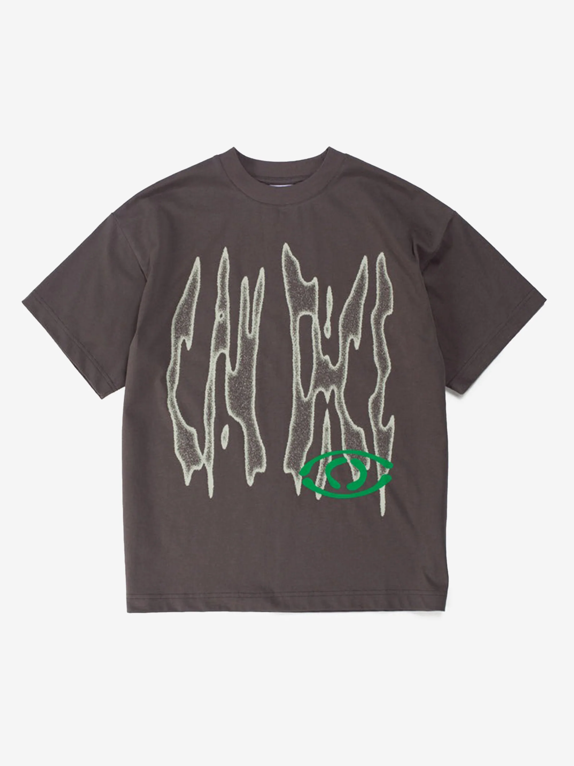 Candice Razor Tee - Charcoal