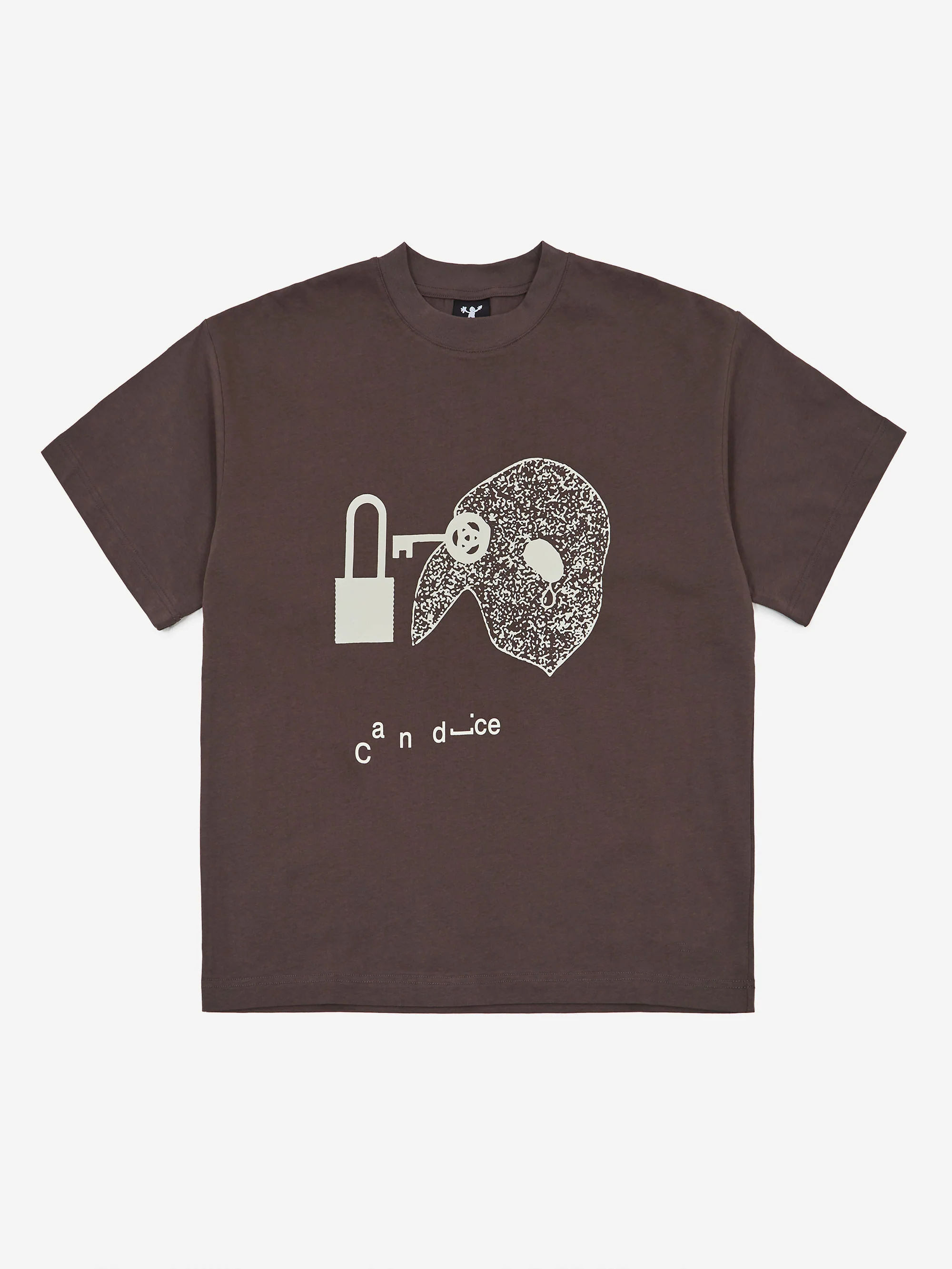Candice Secrets Heavyweight T-Shirt - Charcoal