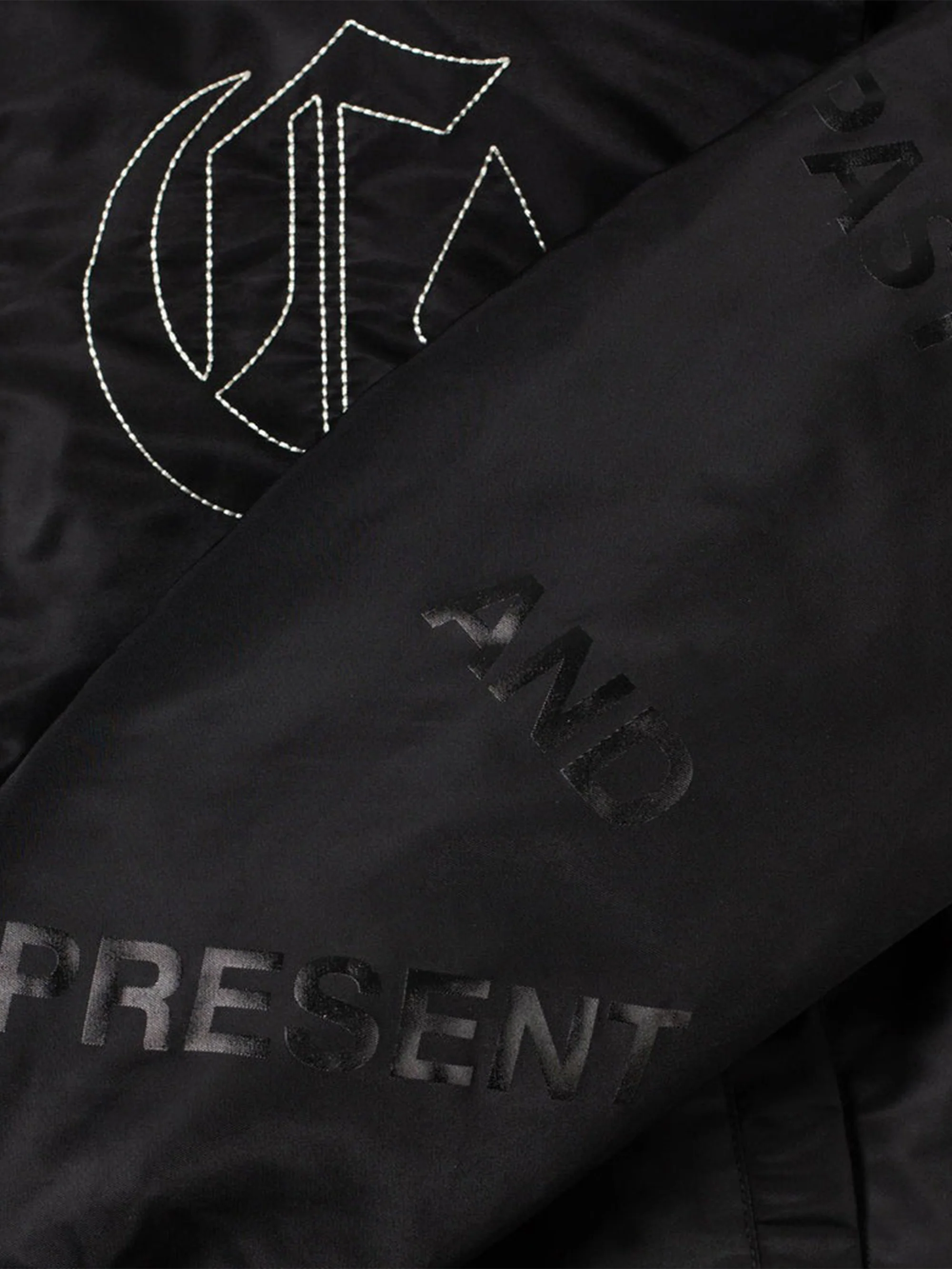 Candice x Cremate Acacia Bomber Jacket - Black - Image 3