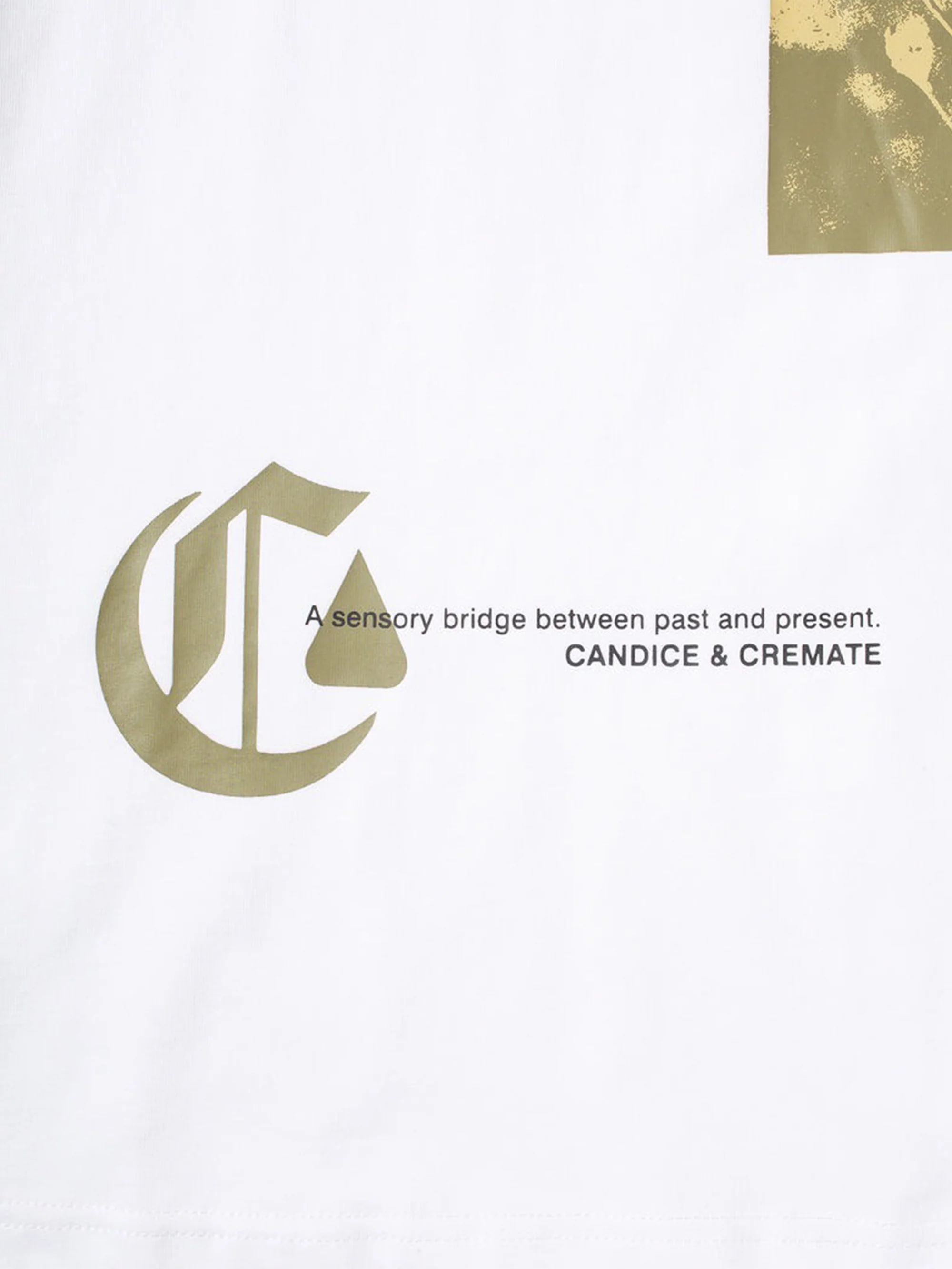 Candice x Cremate Acacia Tee - White - Image 4