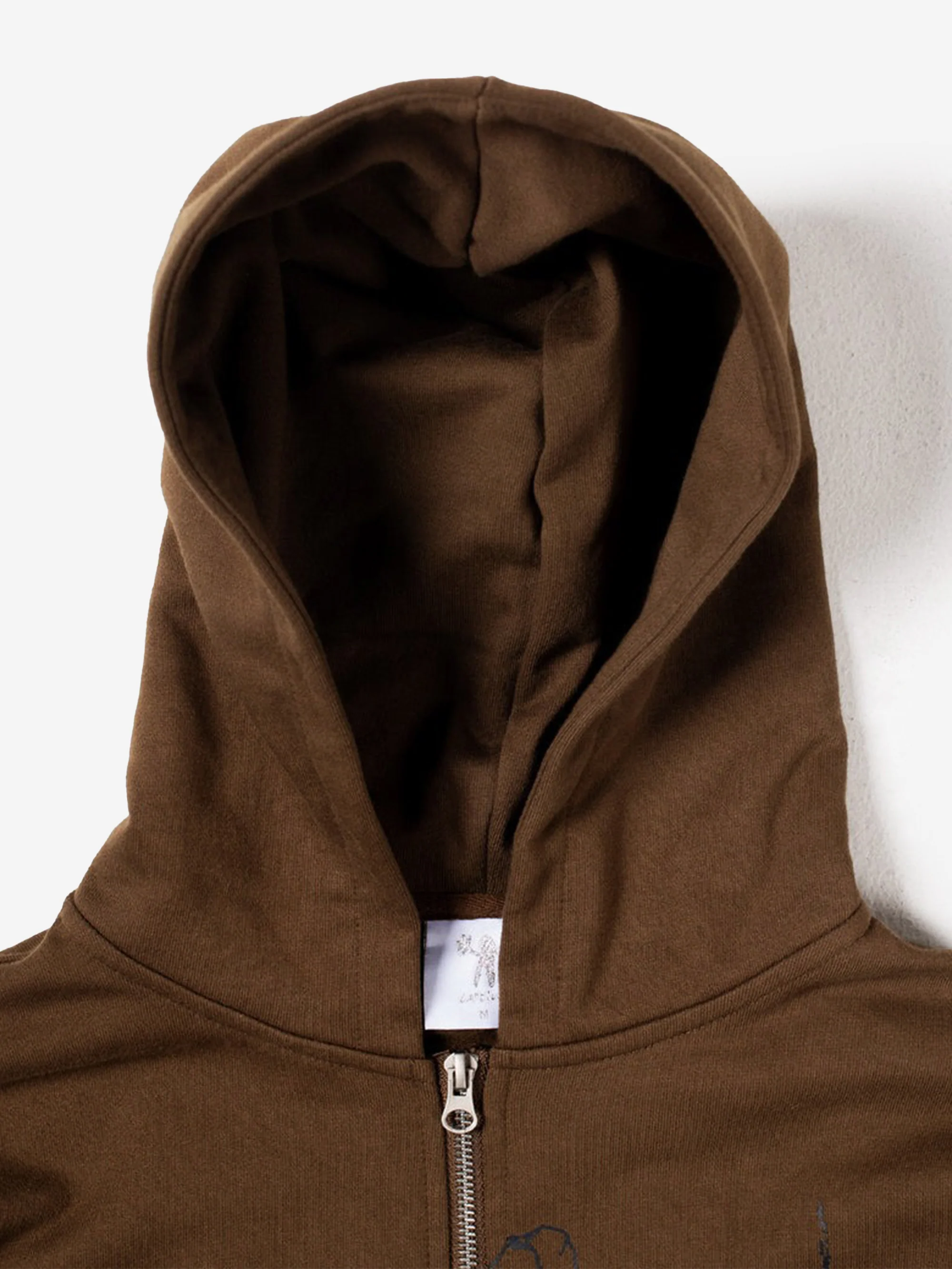 Candice x Cremate Acacia Zip Hoodie - Brown - Image 2