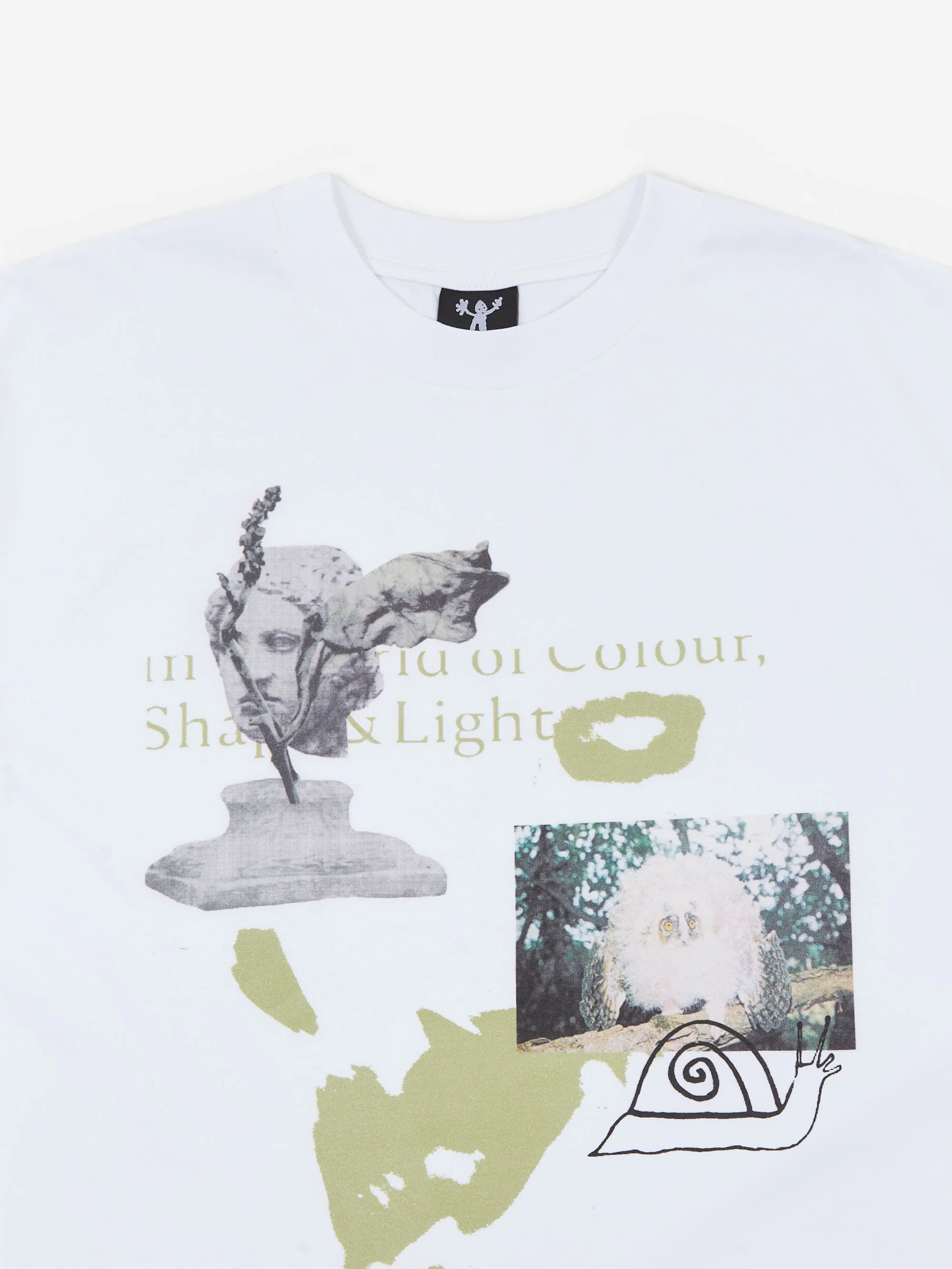 Candice Shape Heavyweight T-Shirt - White - Image 3