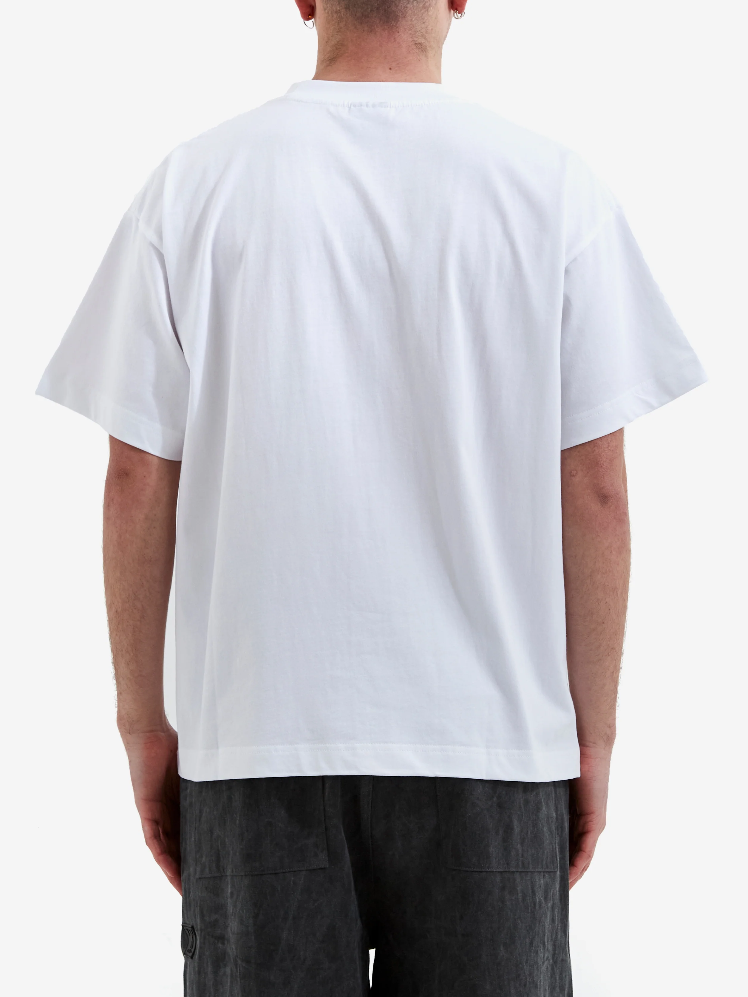 Candice Shape Heavyweight T-Shirt - White - Image 6