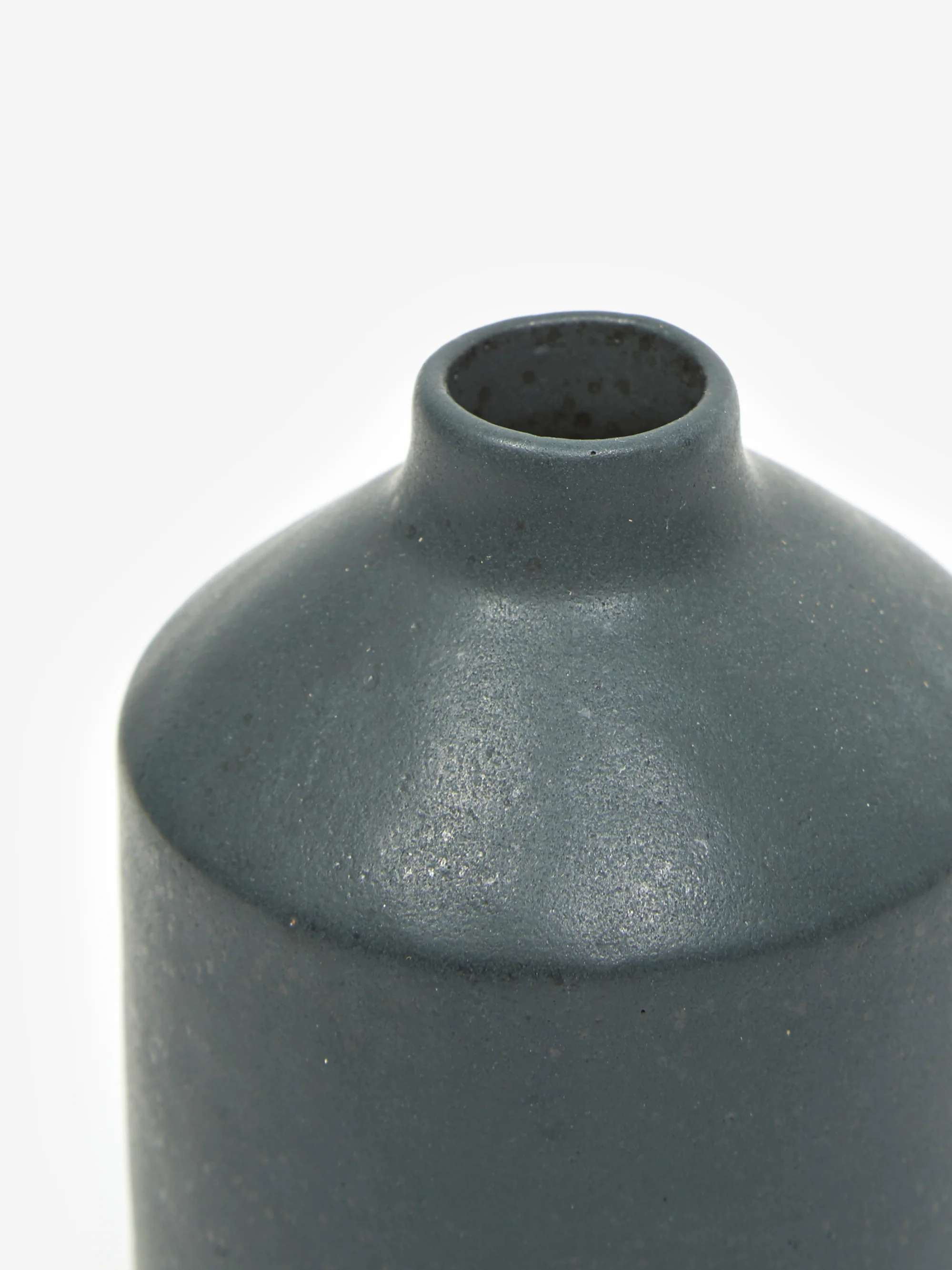 CARRICK Ceramics Bottle Vase - Charcoal - Image 2