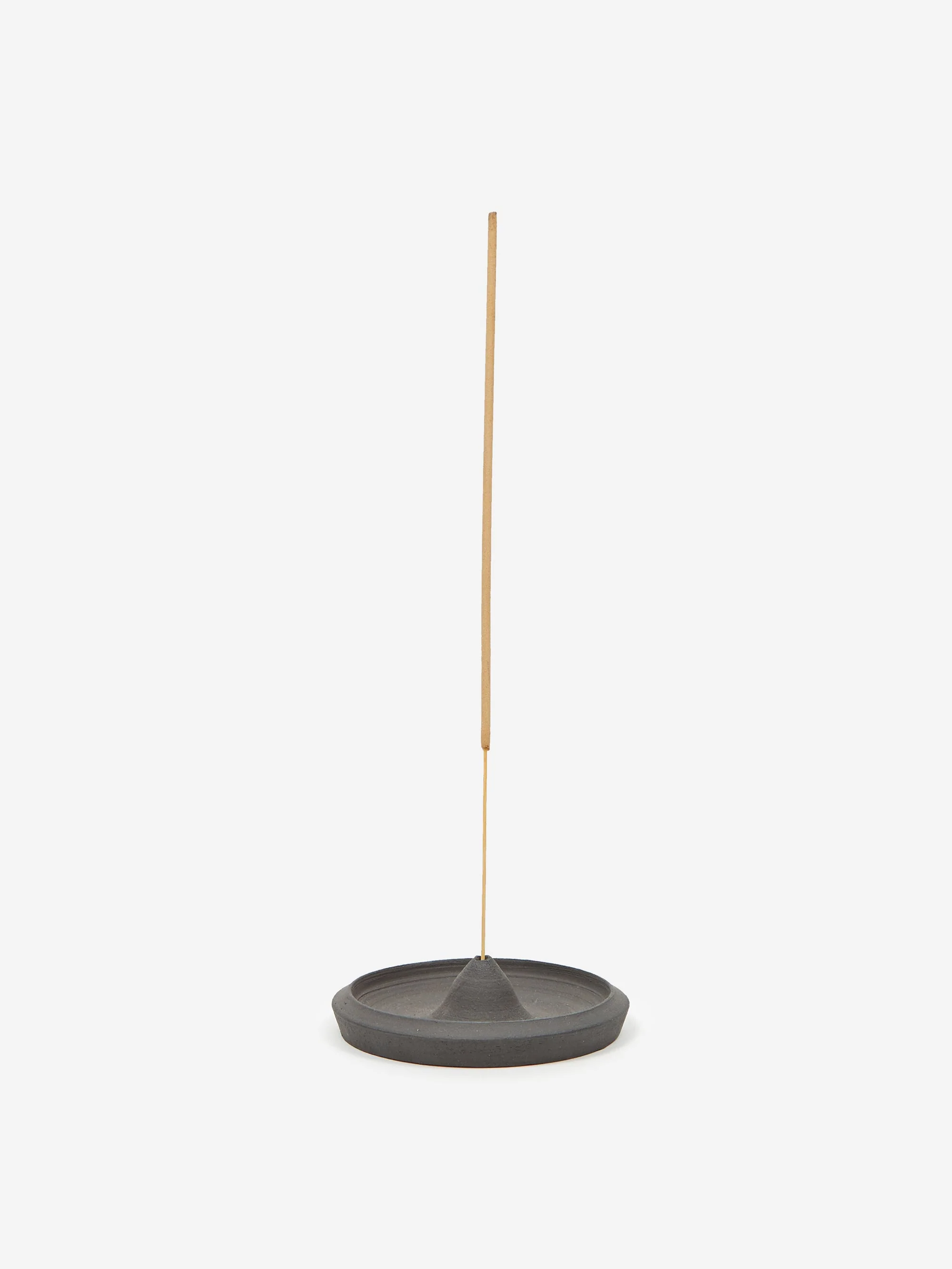 CARRICK Ceramics Incense Stick Holder - Black Stoneware