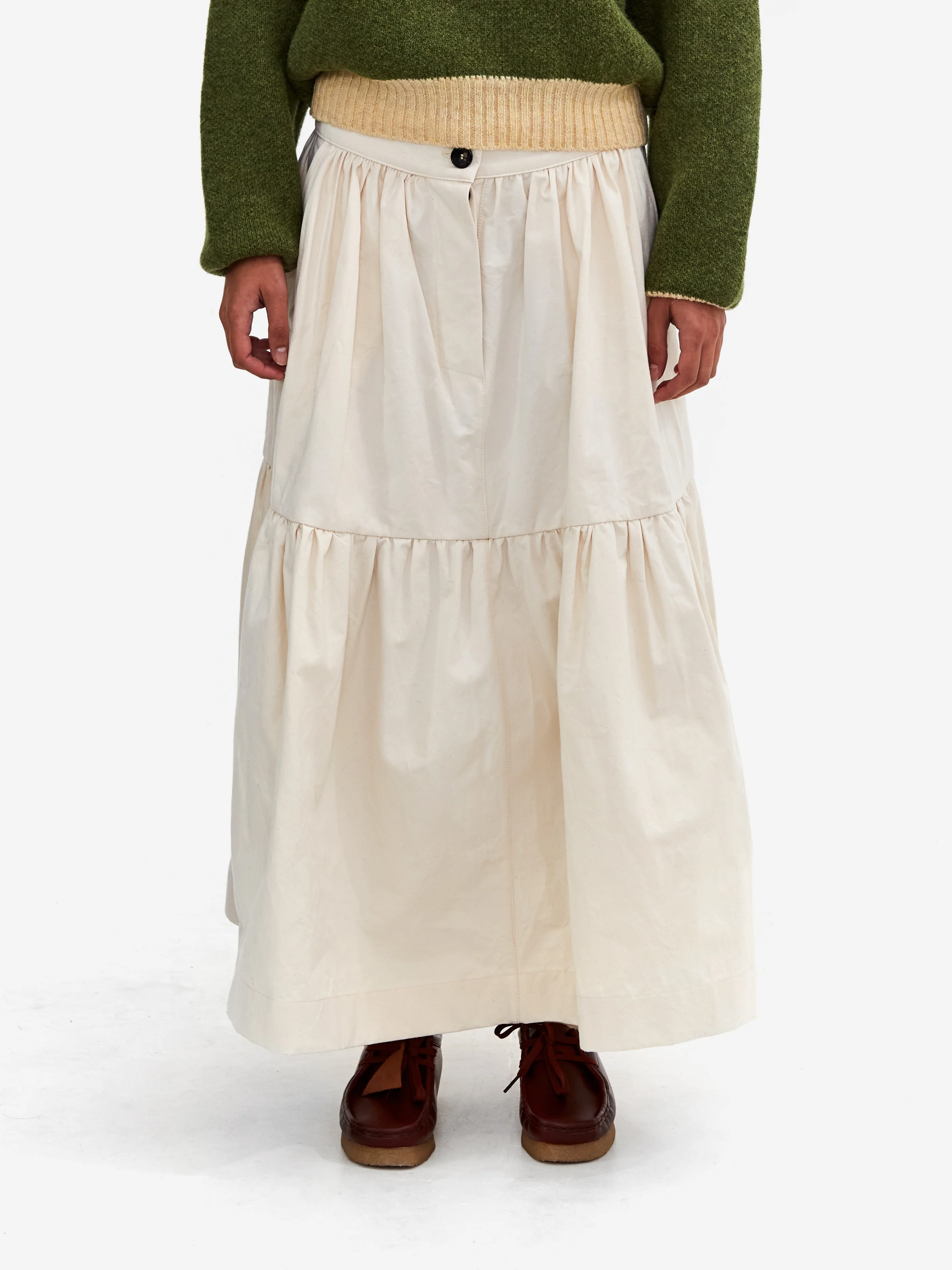 Cawley Patience Skirt - Ecru