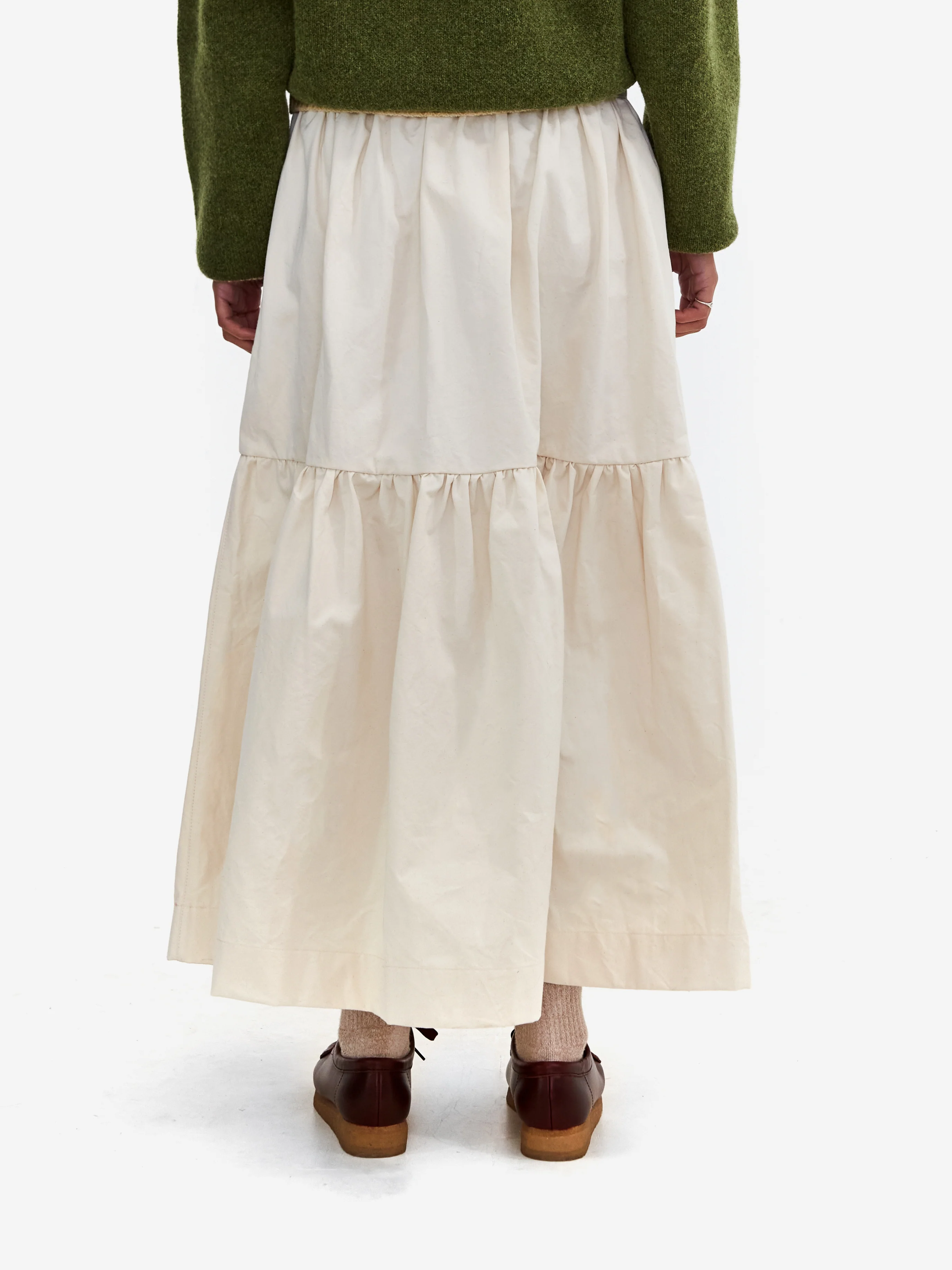 Cawley Patience Skirt - Ecru - Image 3