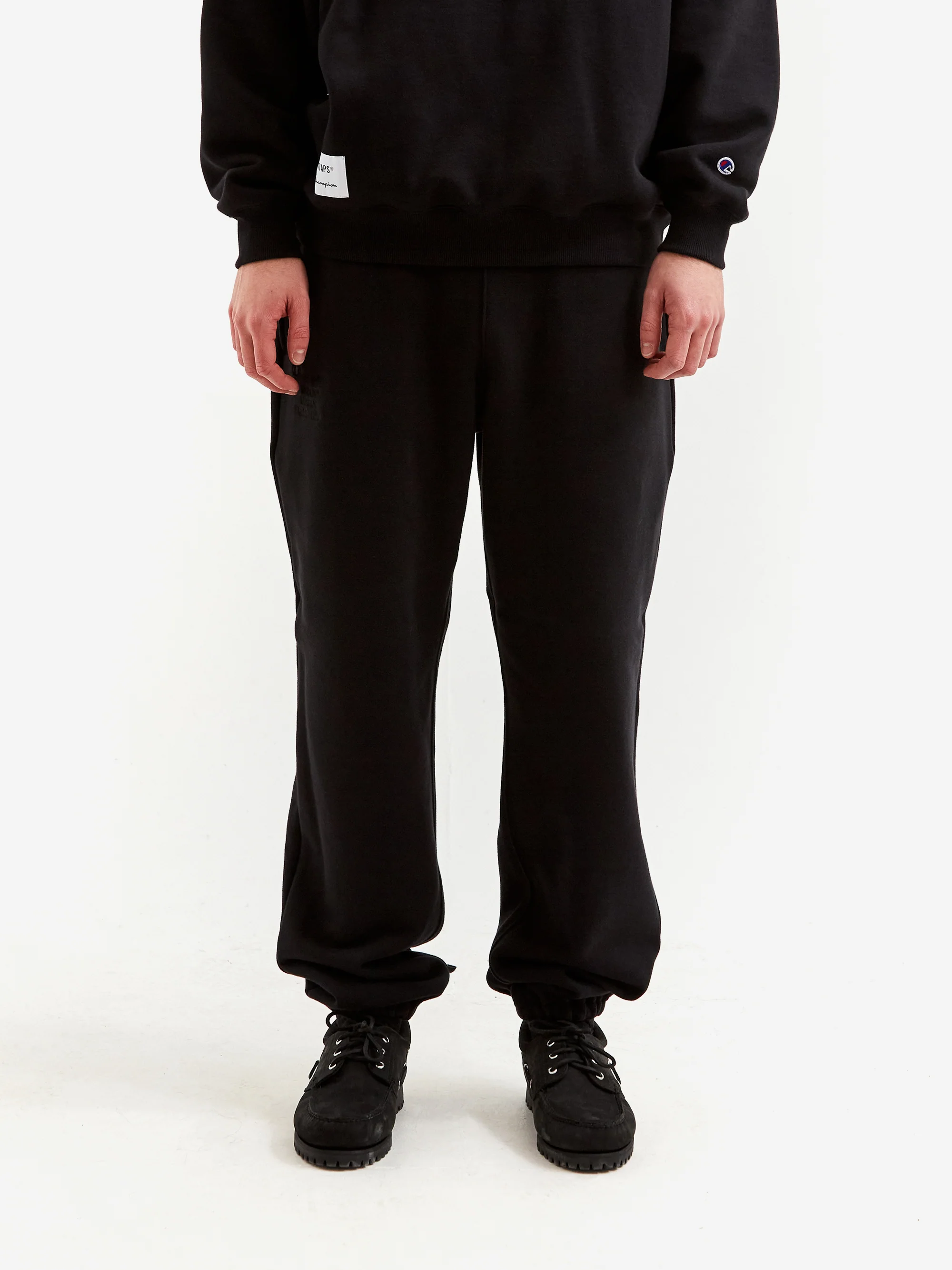 Champion x WTAPS Sweat Pants - Black - Image 2