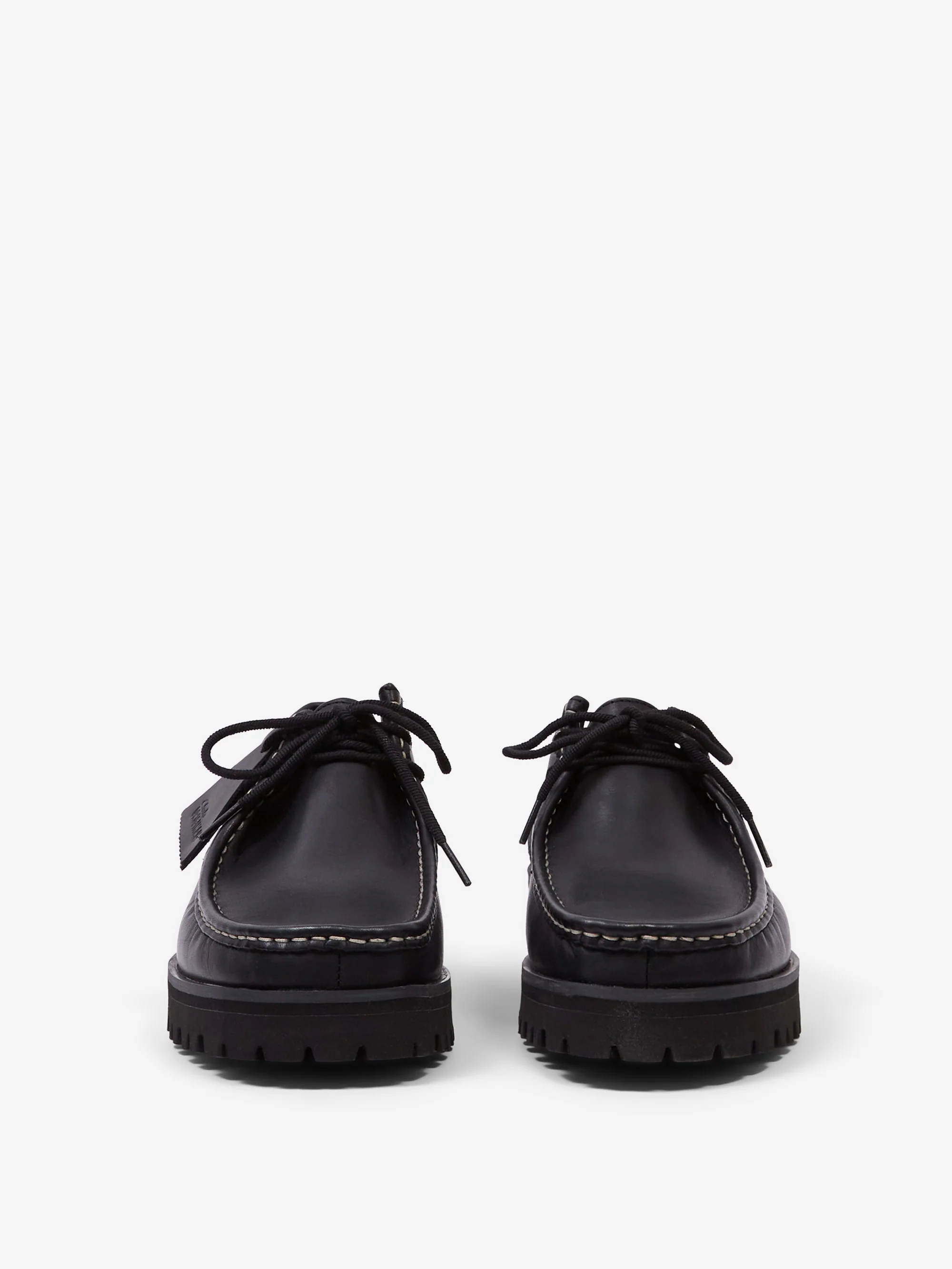 Clarks Originals Walla Yukoner - Black Leather - Image 3