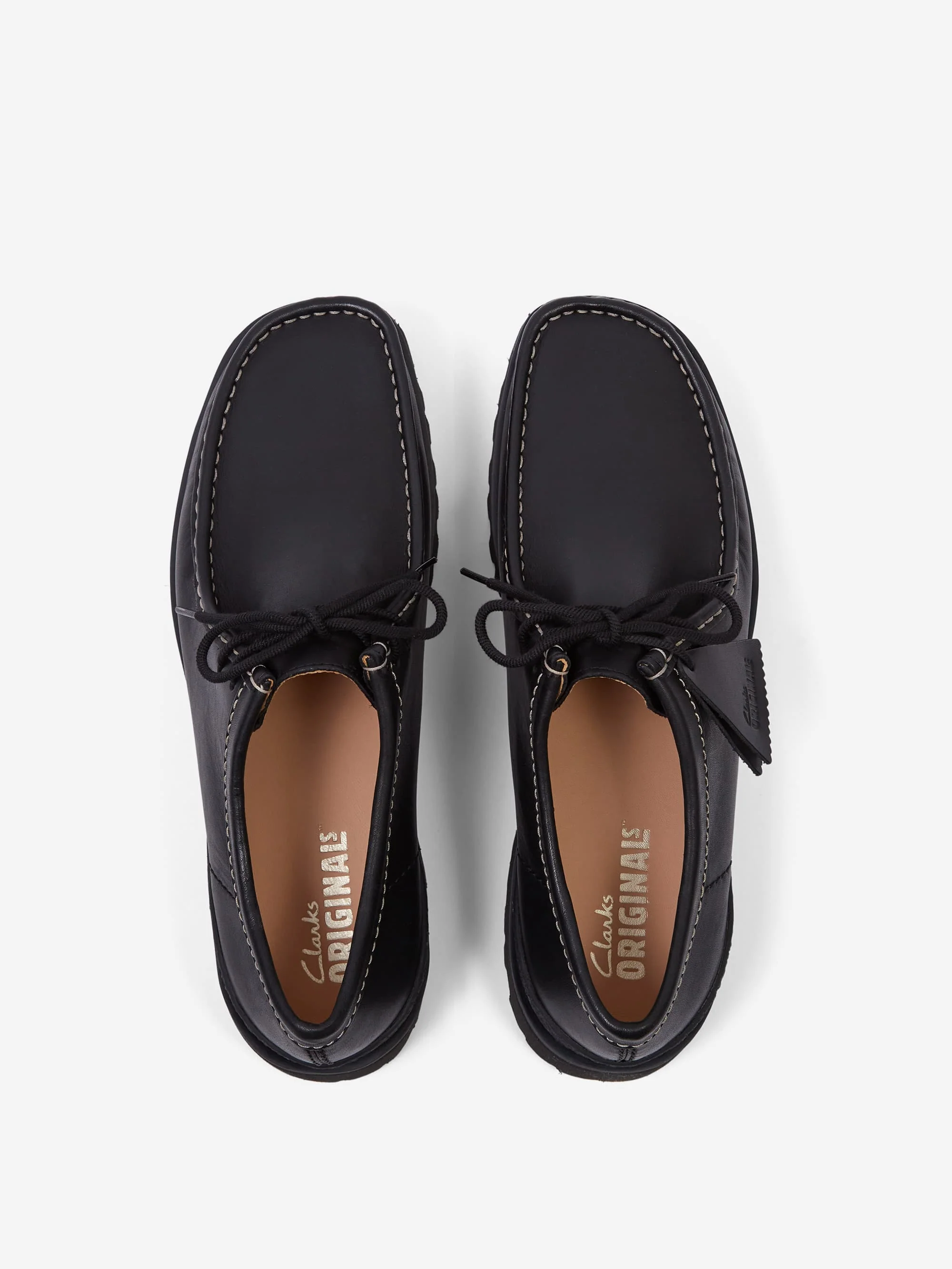 Clarks Originals Walla Yukoner - Black Leather - Image 5