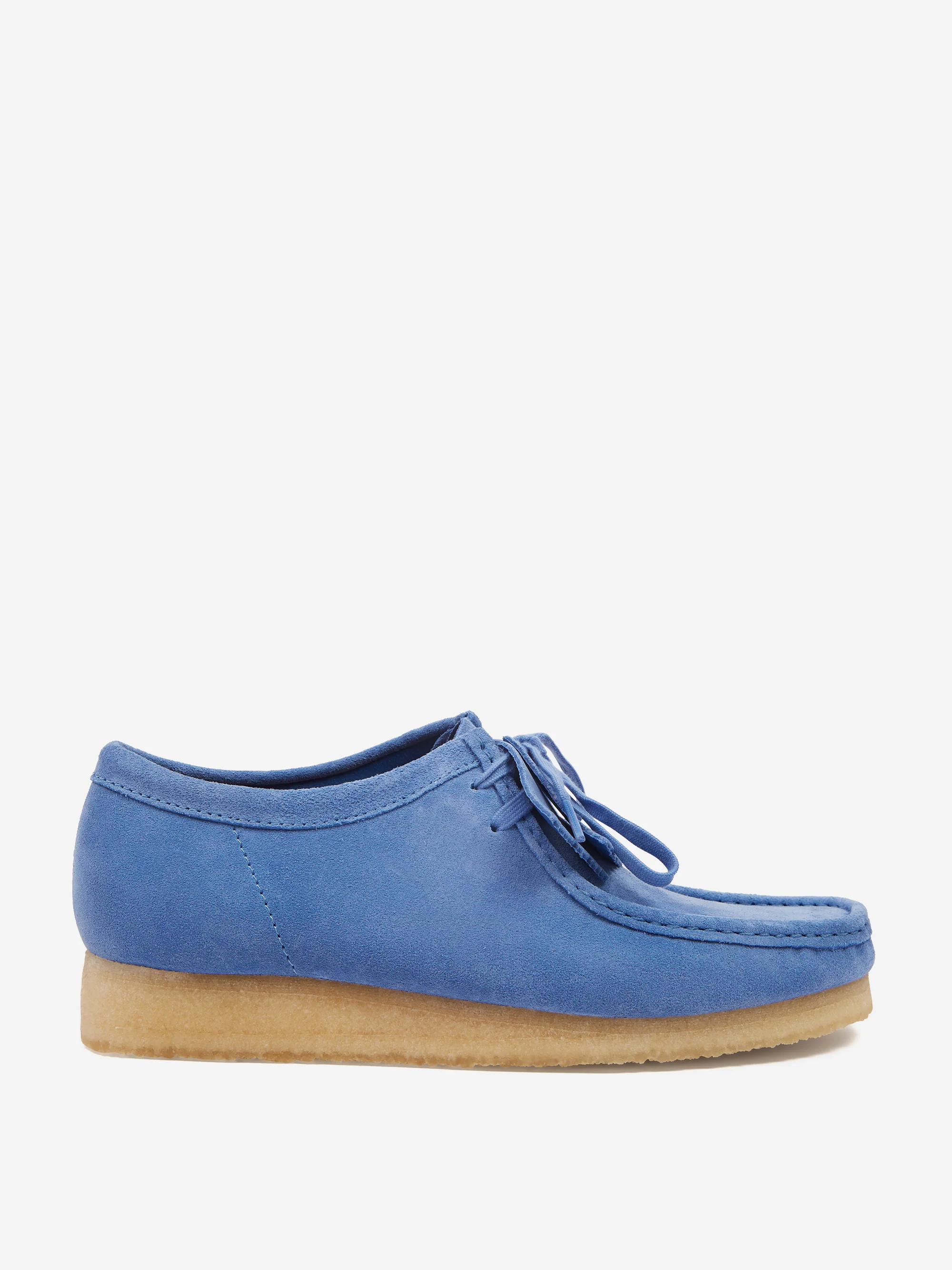 Clarks Originals Wallabee - Blue Suede