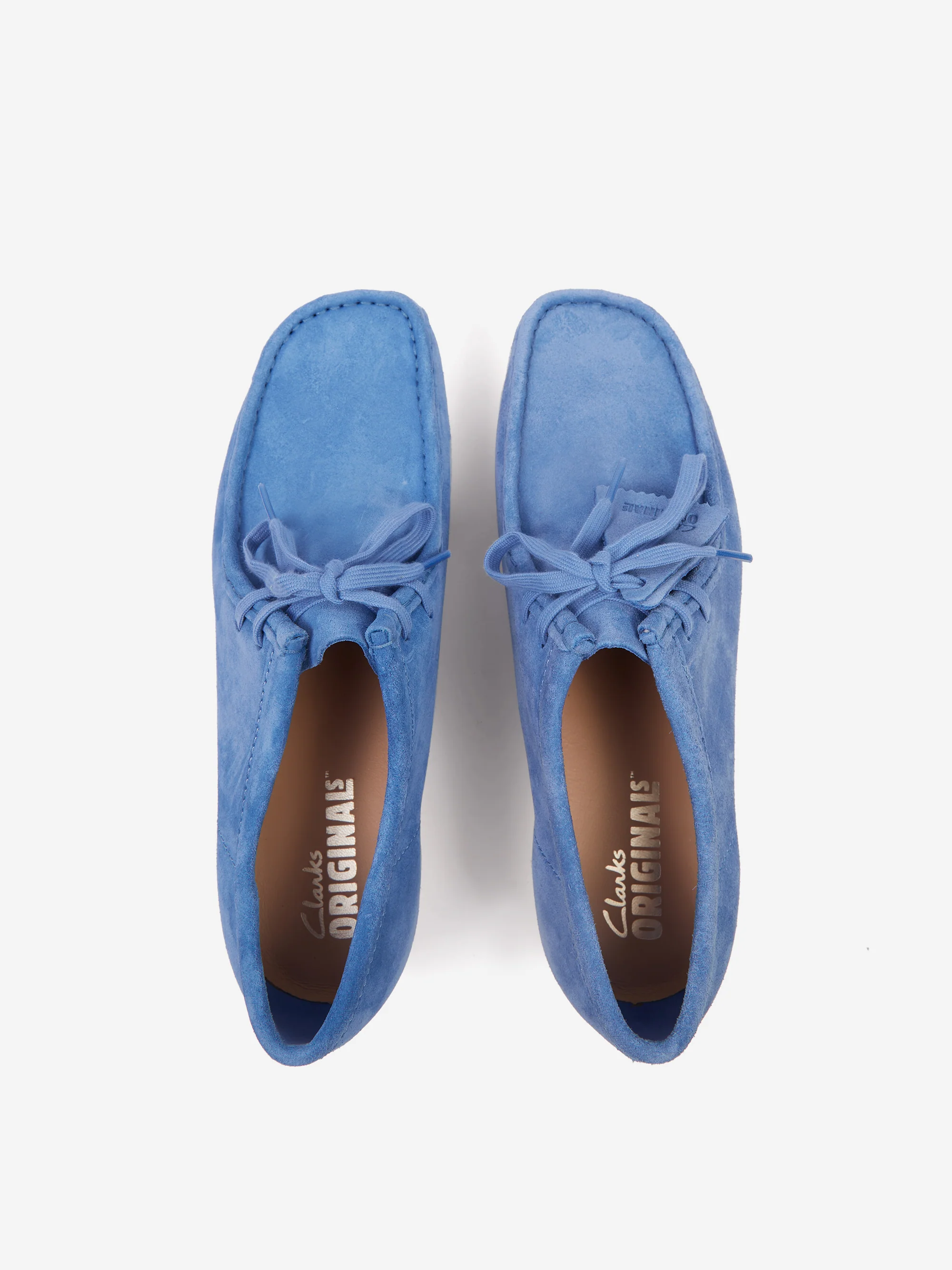 Clarks Originals Wallabee - Blue Suede - Image 6