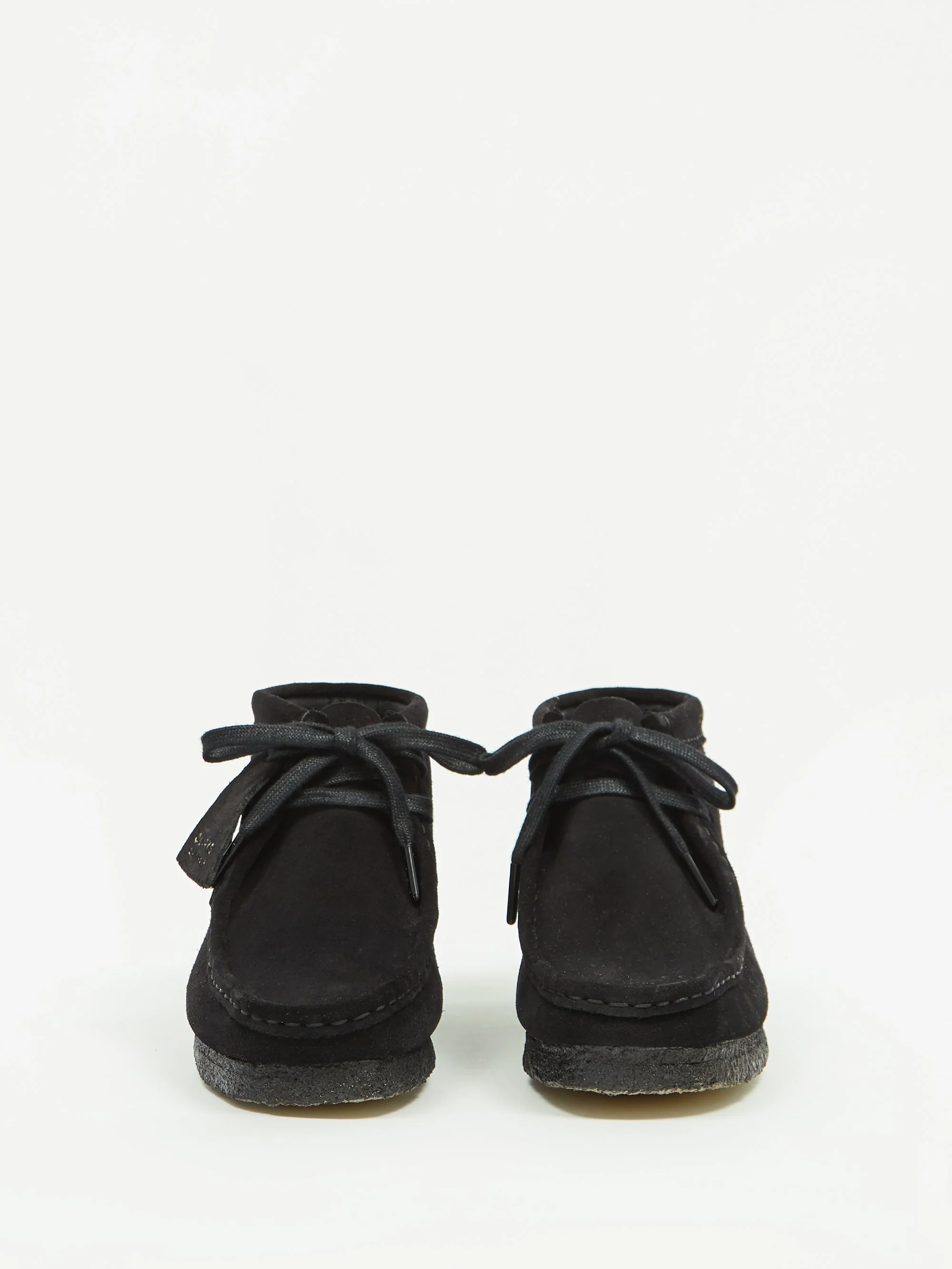 Clarks Originals Wallabee Boot - Black Suede - Image 3