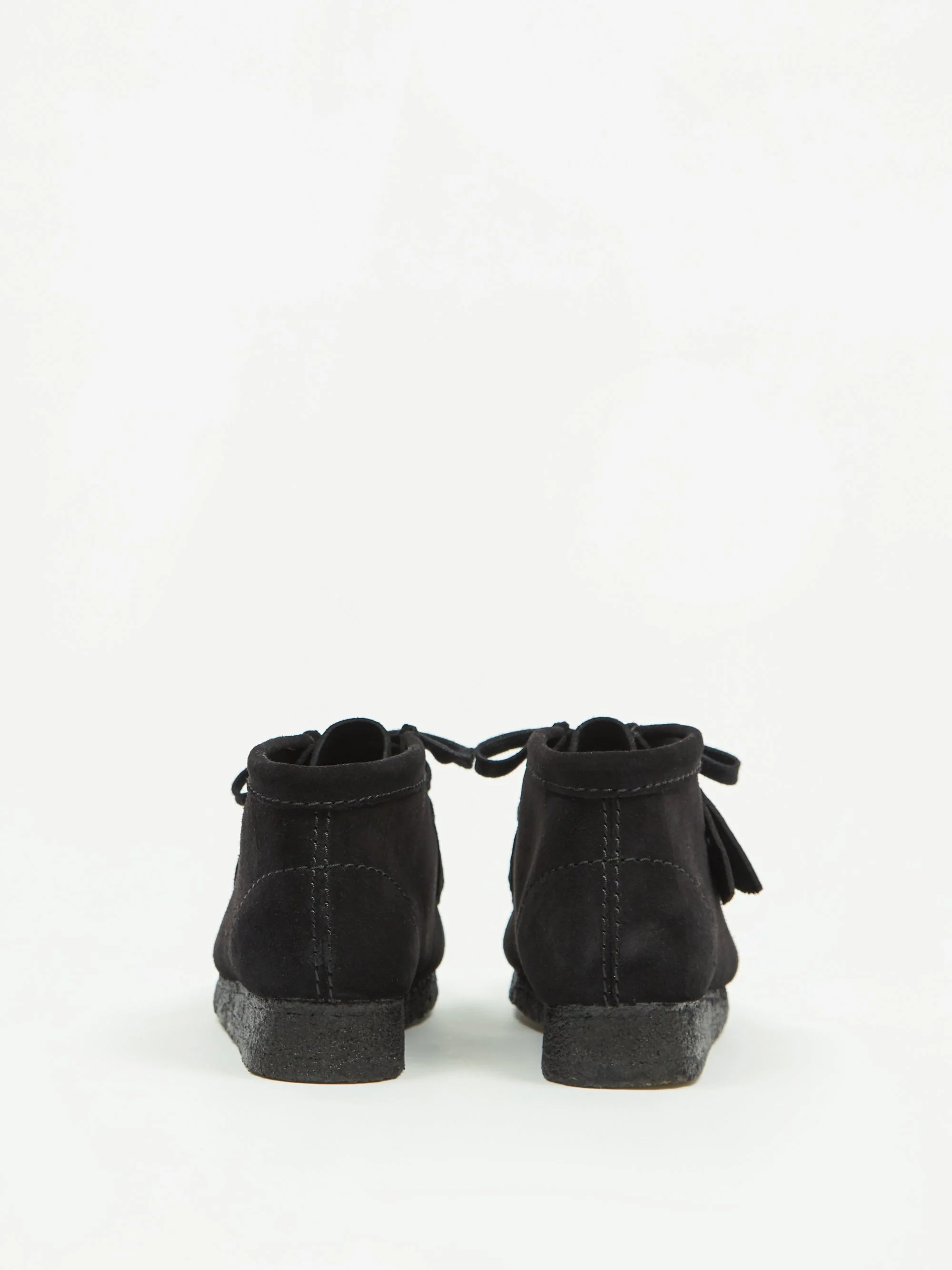 Clarks Originals Wallabee Boot - Black Suede - Image 4