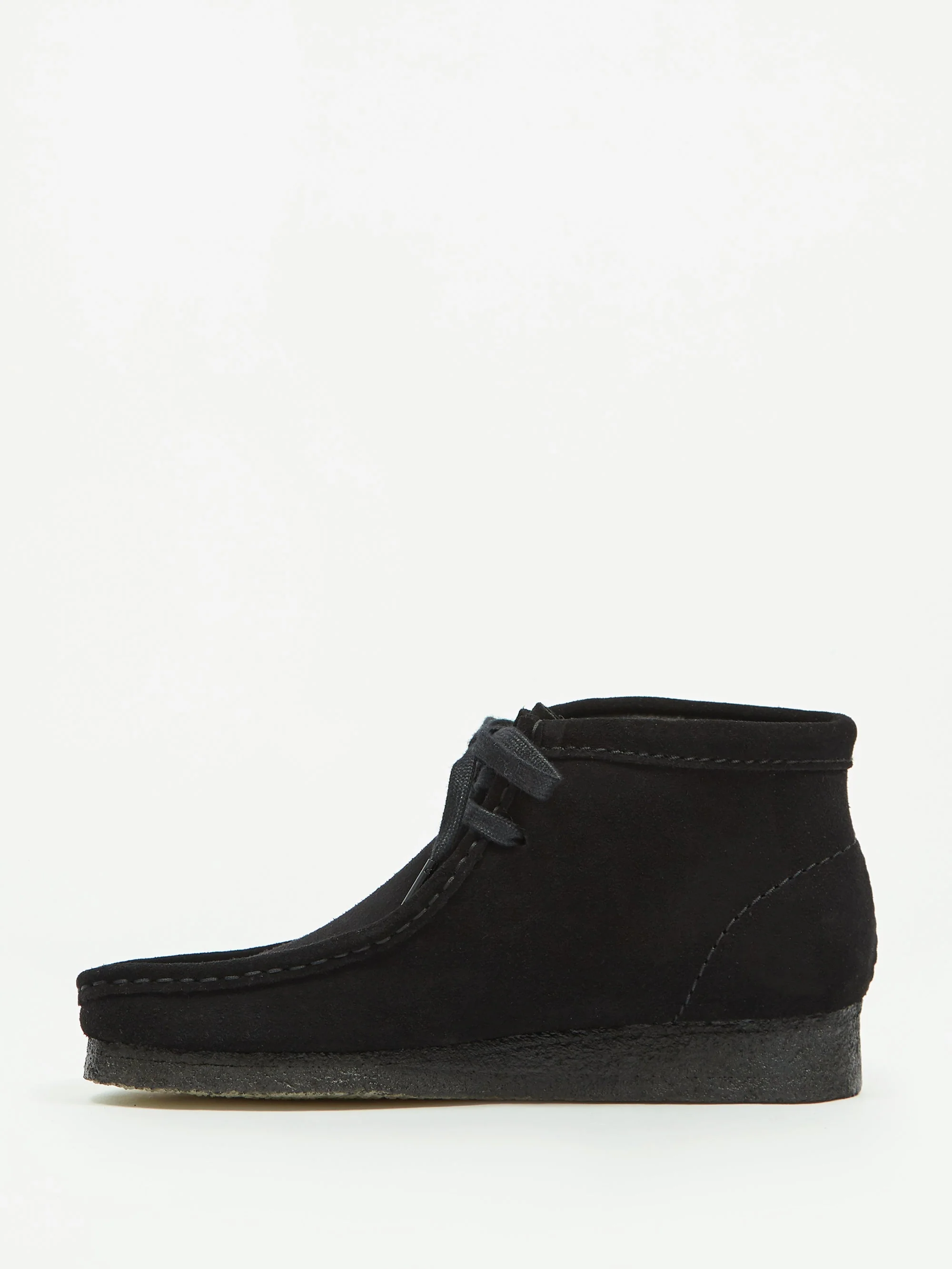 Clarks Originals Wallabee Boot - Black Suede - Image 5