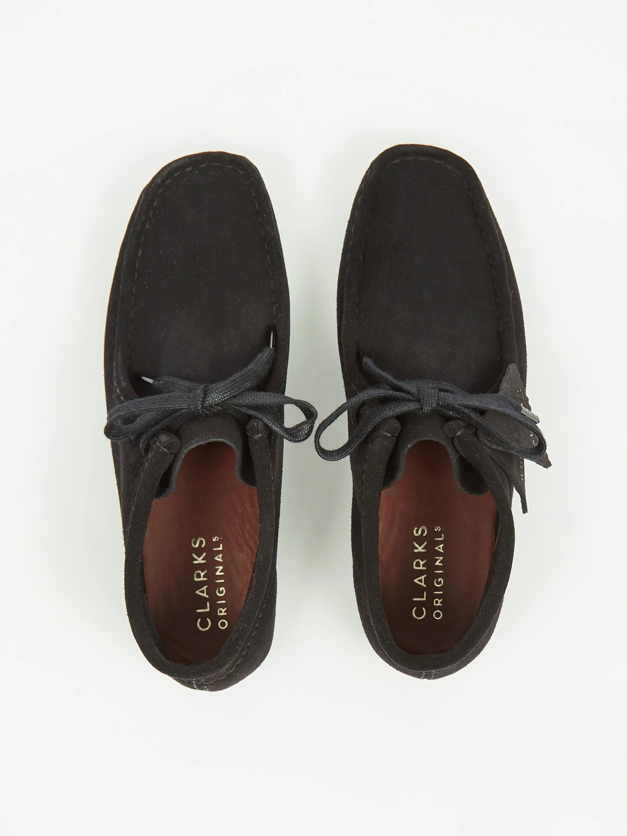 Clarks Originals Wallabee Boot - Black Suede - Image 7