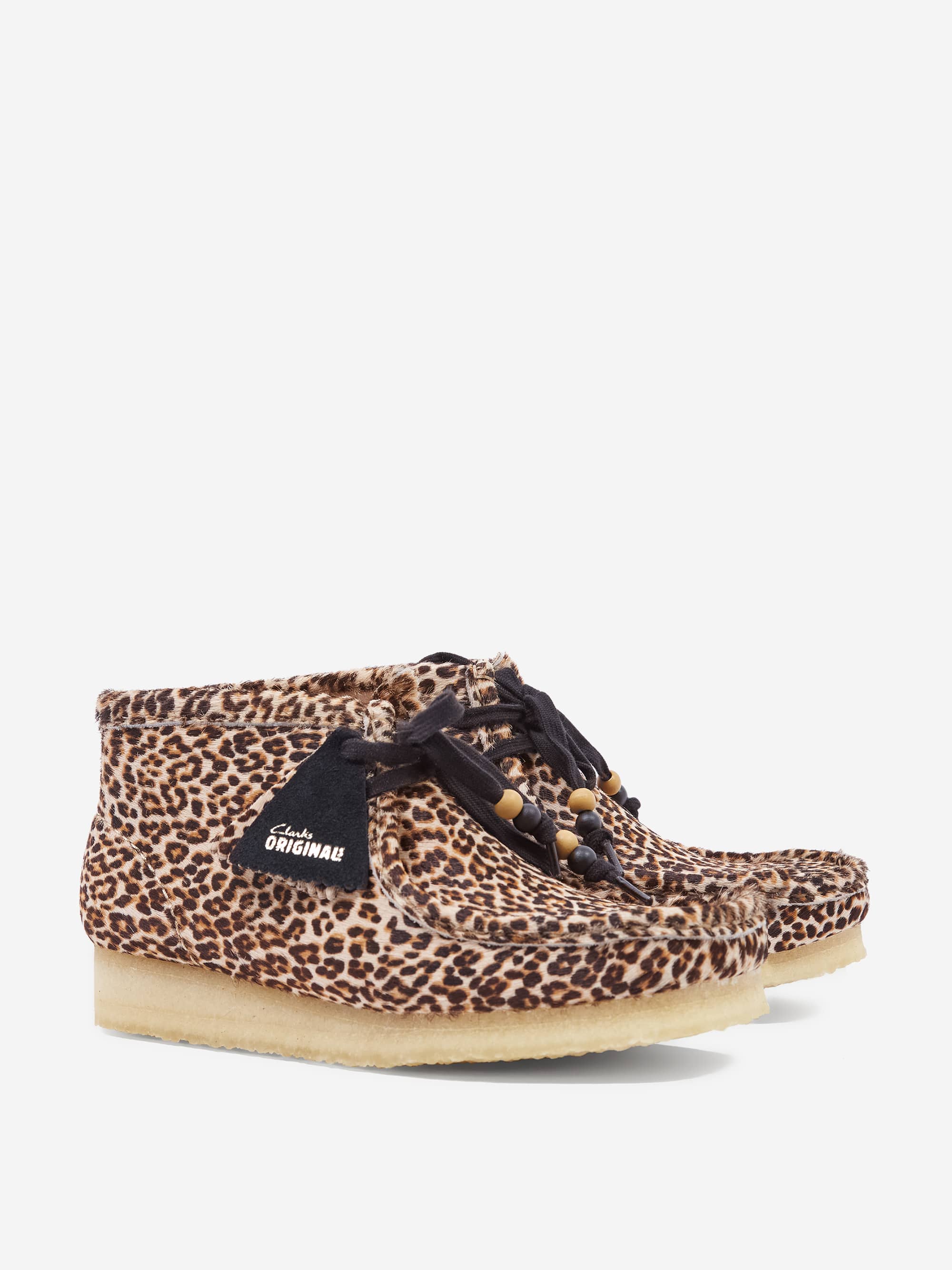 Clarks Originals Wallabee Boot W - Leopard Print - Image 2