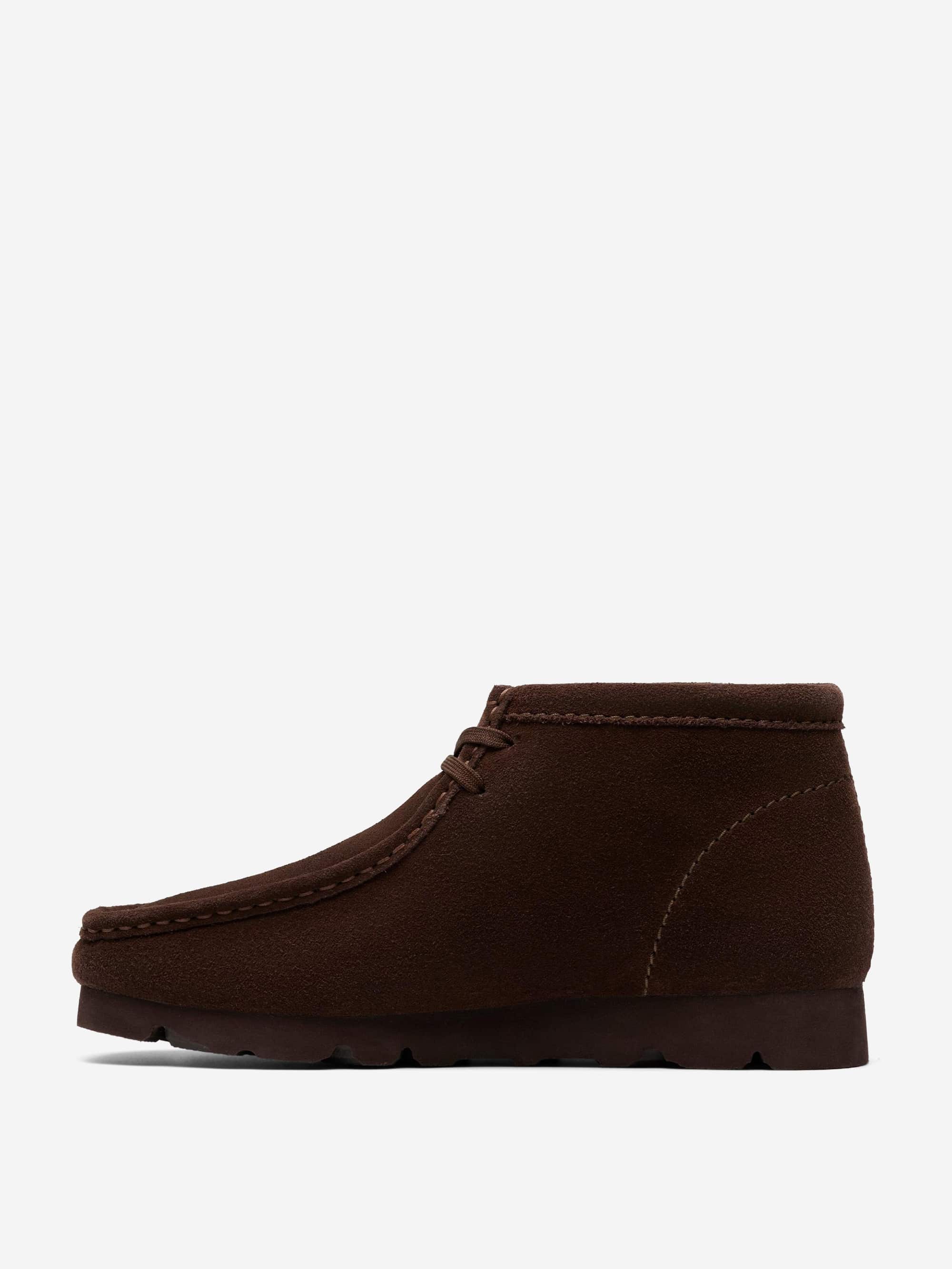 Clarks Originals Wallabee BT GTX - Dark Brown Suede - Image 3