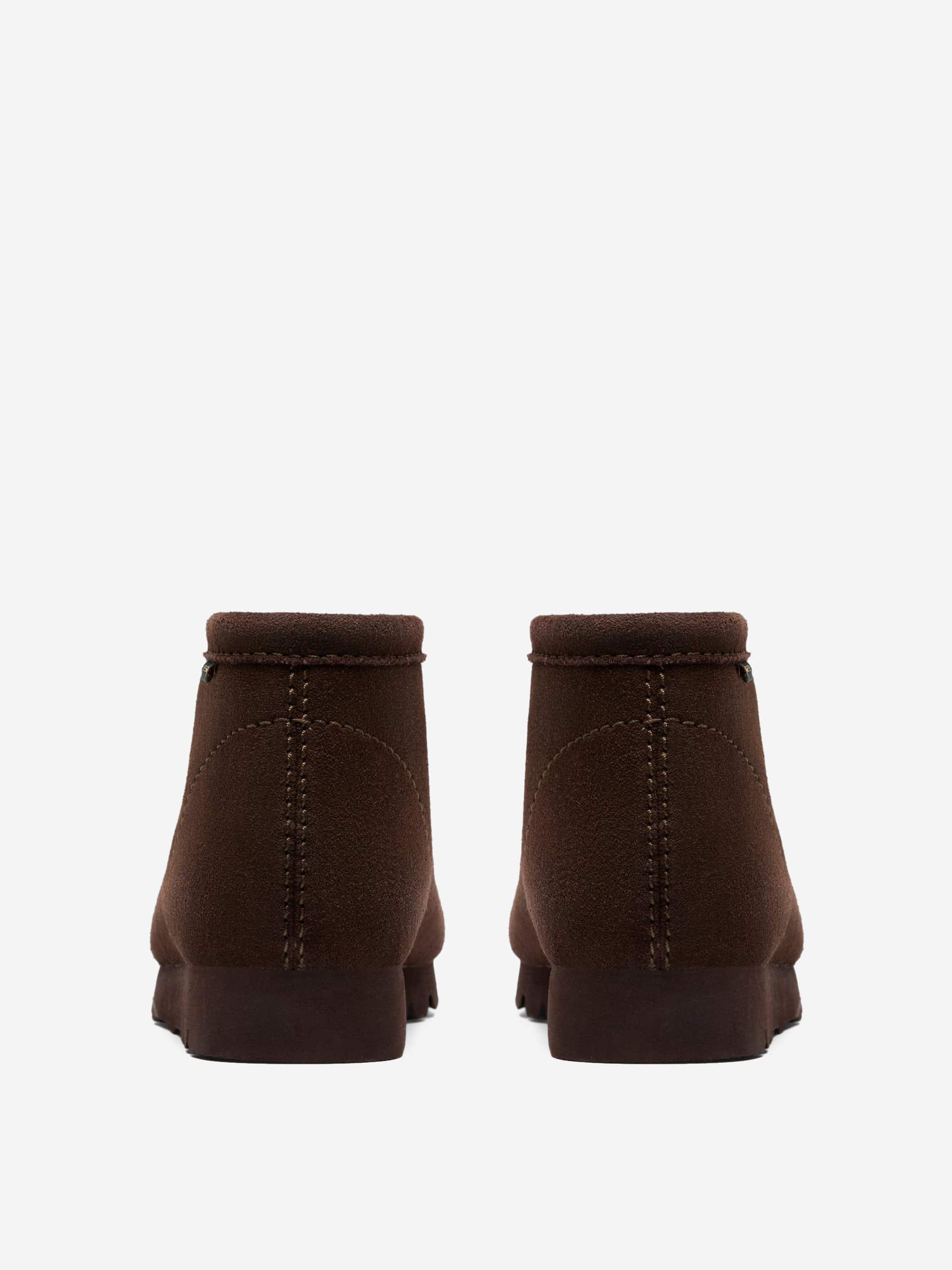 Clarks Originals Wallabee BT GTX - Dark Brown Suede - Image 4