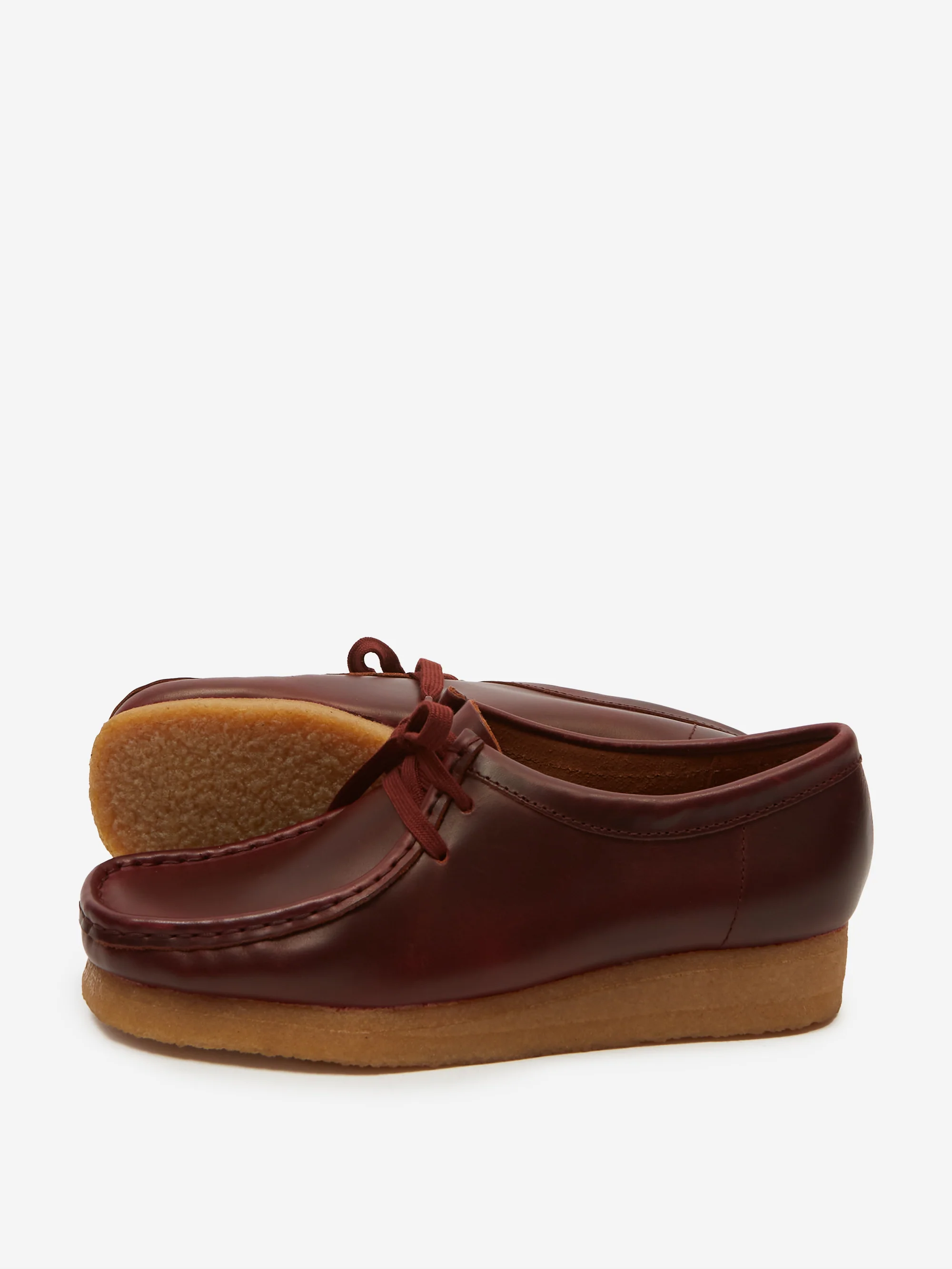 Clarks Originals Wallabee - Damson Leather - Image 7