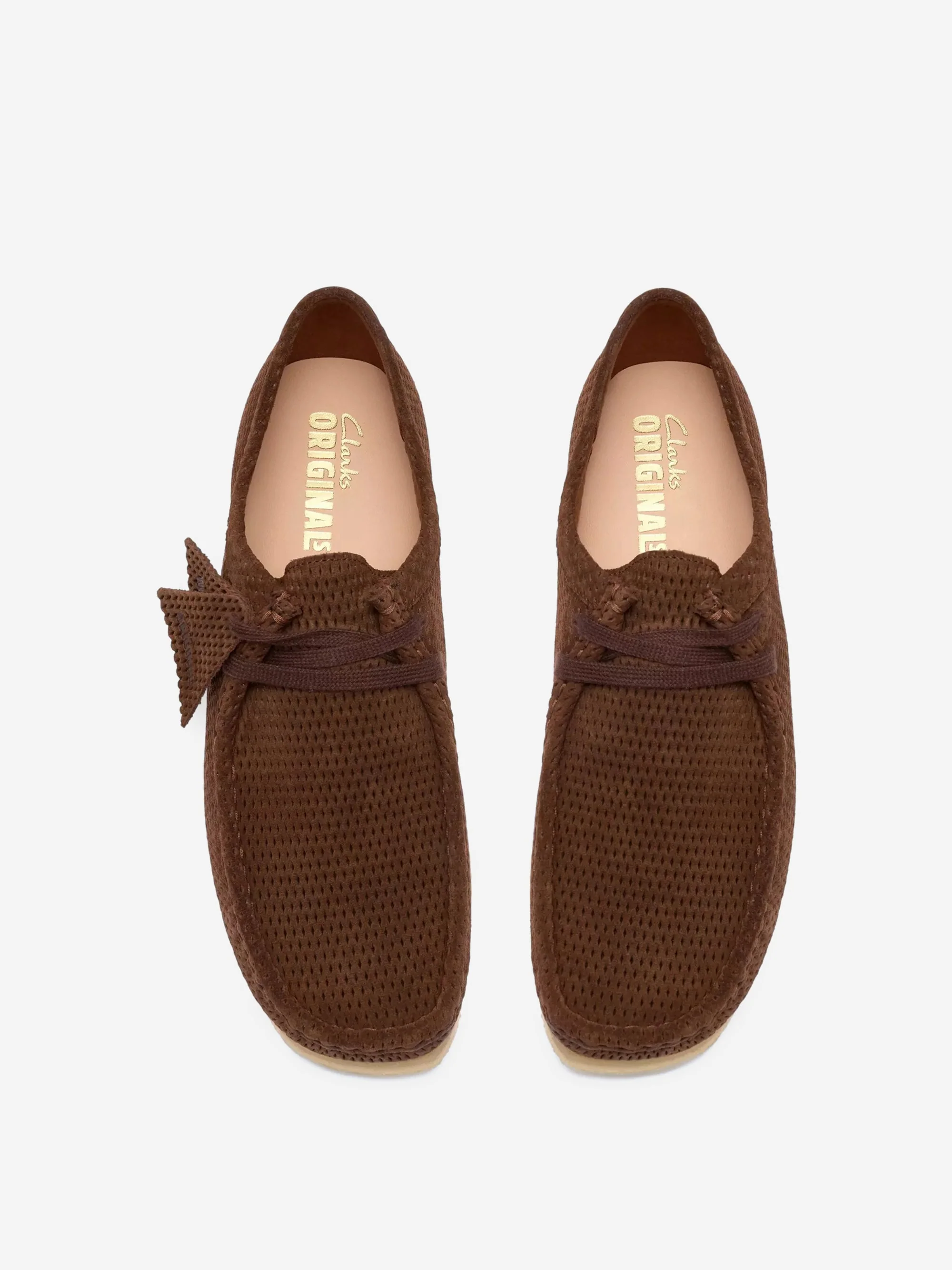 Clarks Originals Wallabee - Dark Brown Perforated - Image 6