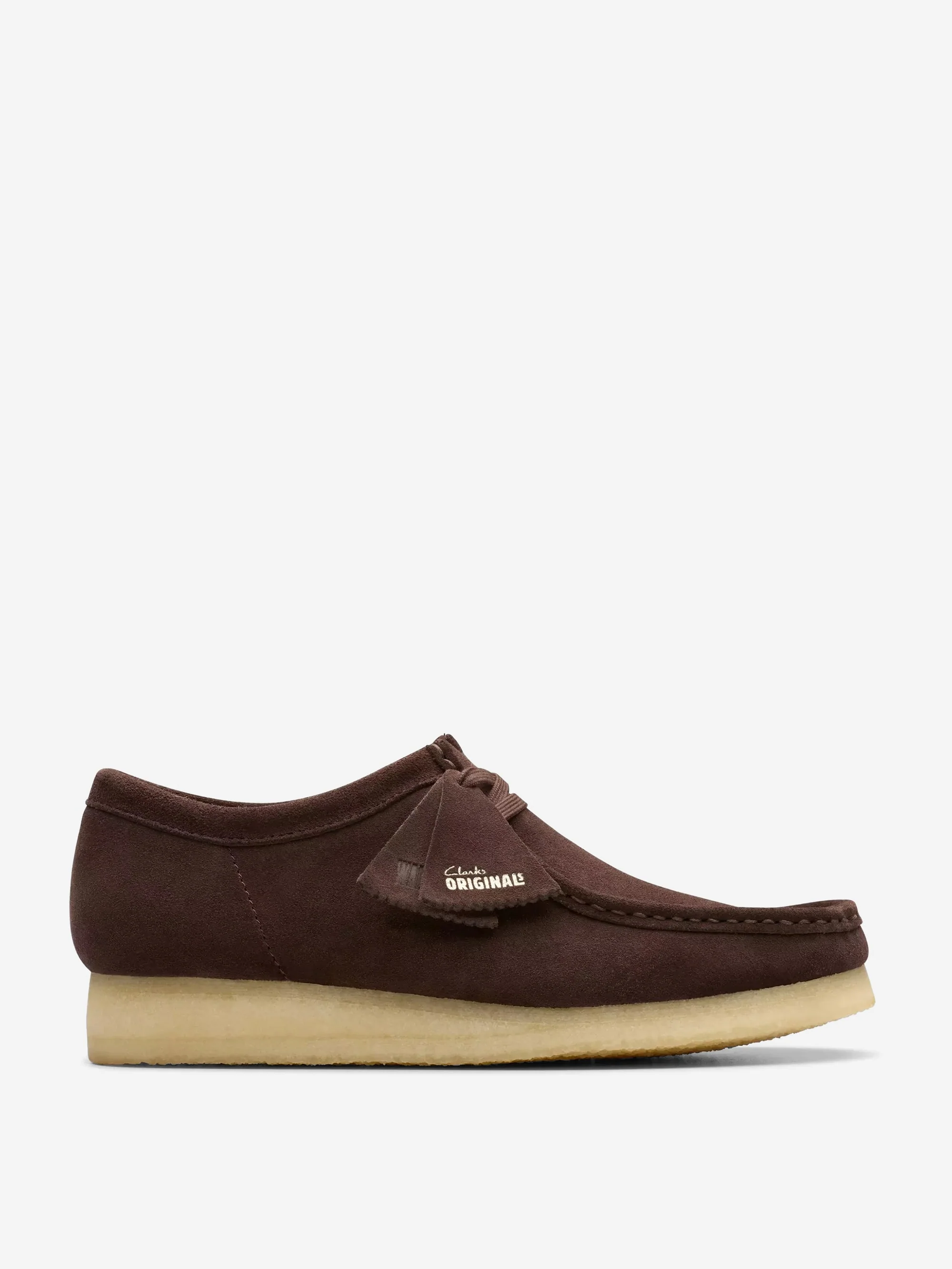 Clarks Originals Wallabee - Dark Brown Suede