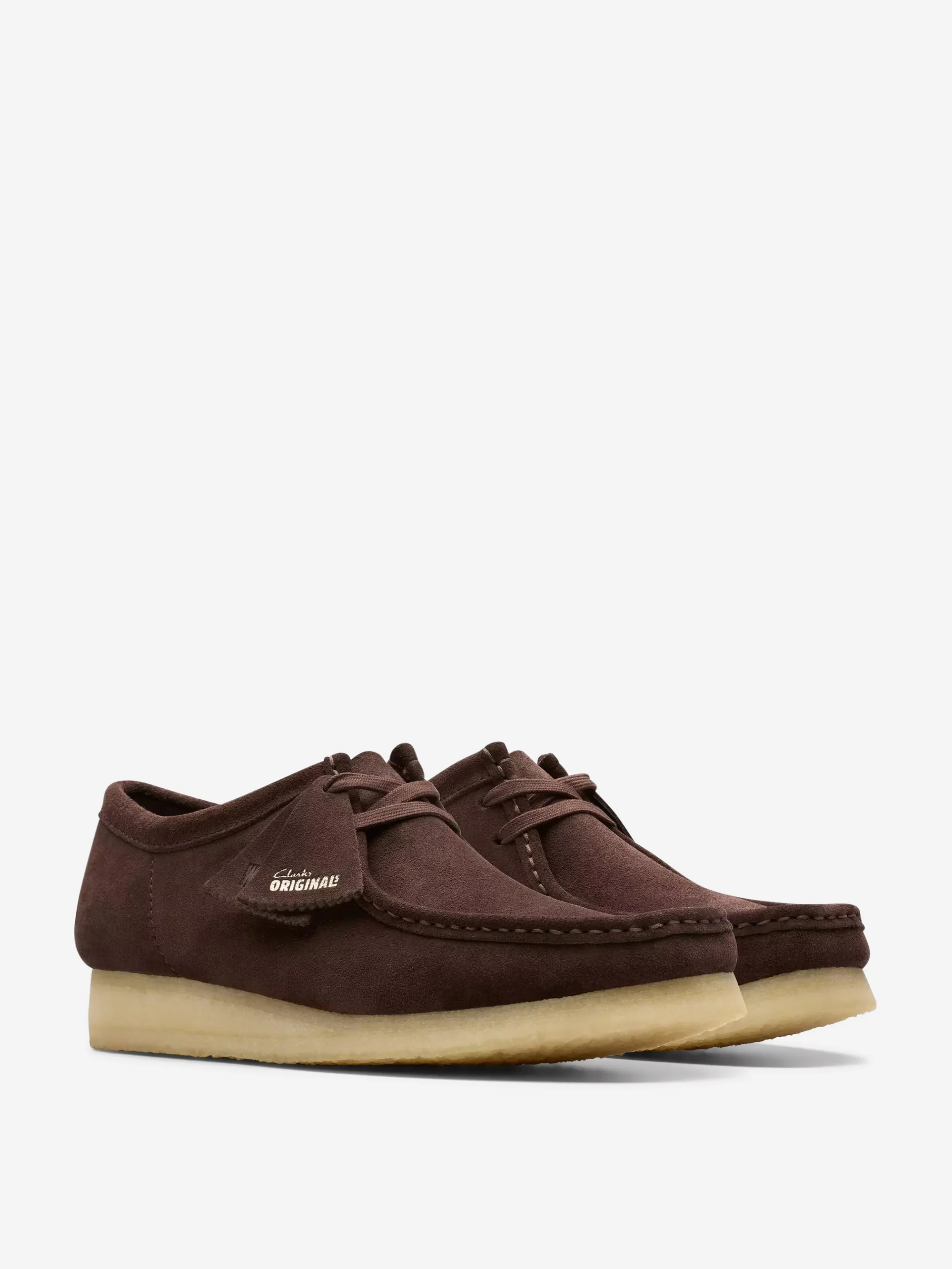Clarks Originals Wallabee - Dark Brown Suede - Image 2