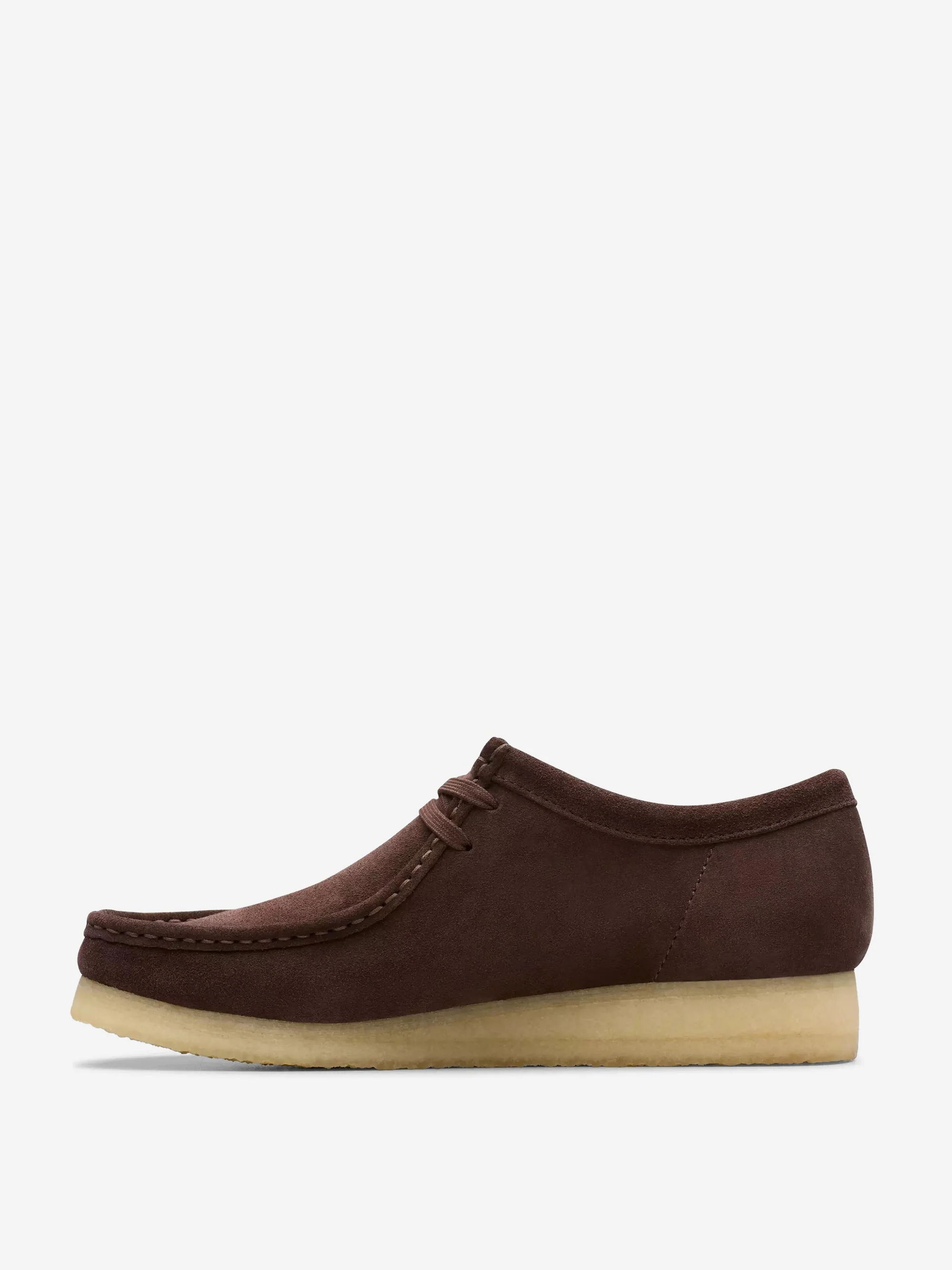 Clarks Originals Wallabee - Dark Brown Suede - Image 3