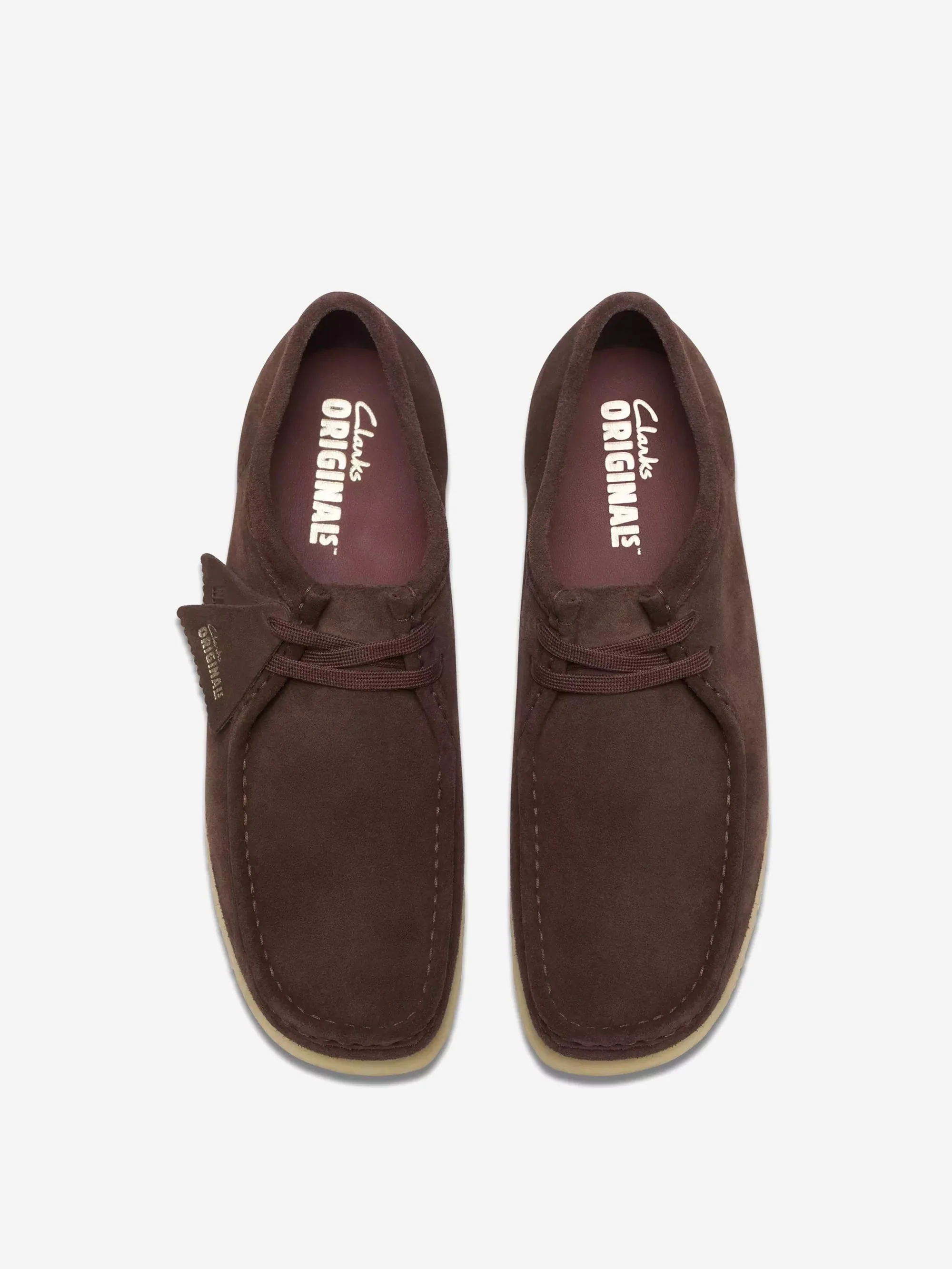 Clarks Originals Wallabee - Dark Brown Suede - Image 6