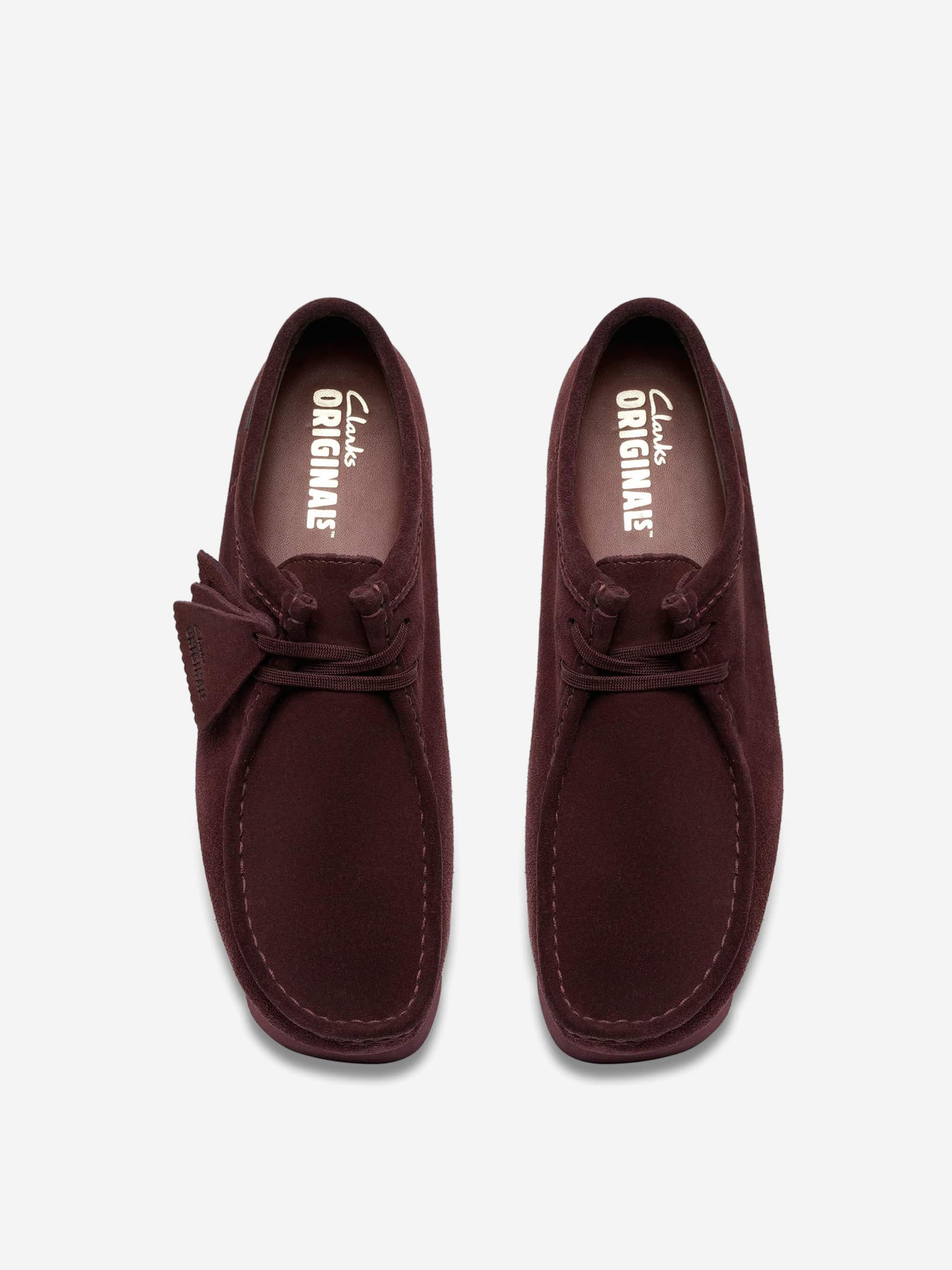 Clarks Originals Wallabee GTX - Purple Grape Suede - Image 6