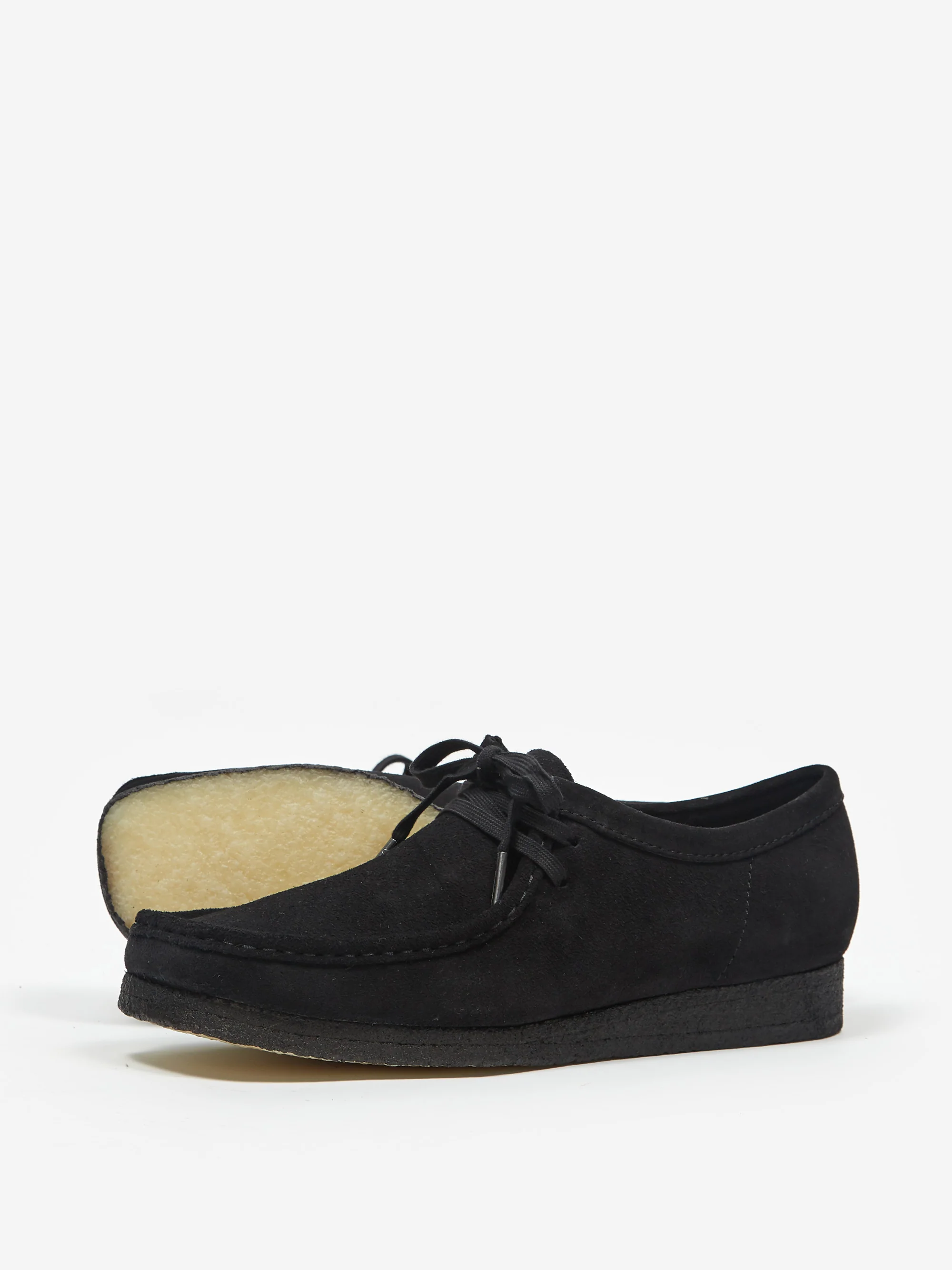 Clarks Originals Wallabee W - Black Suede - Image 7