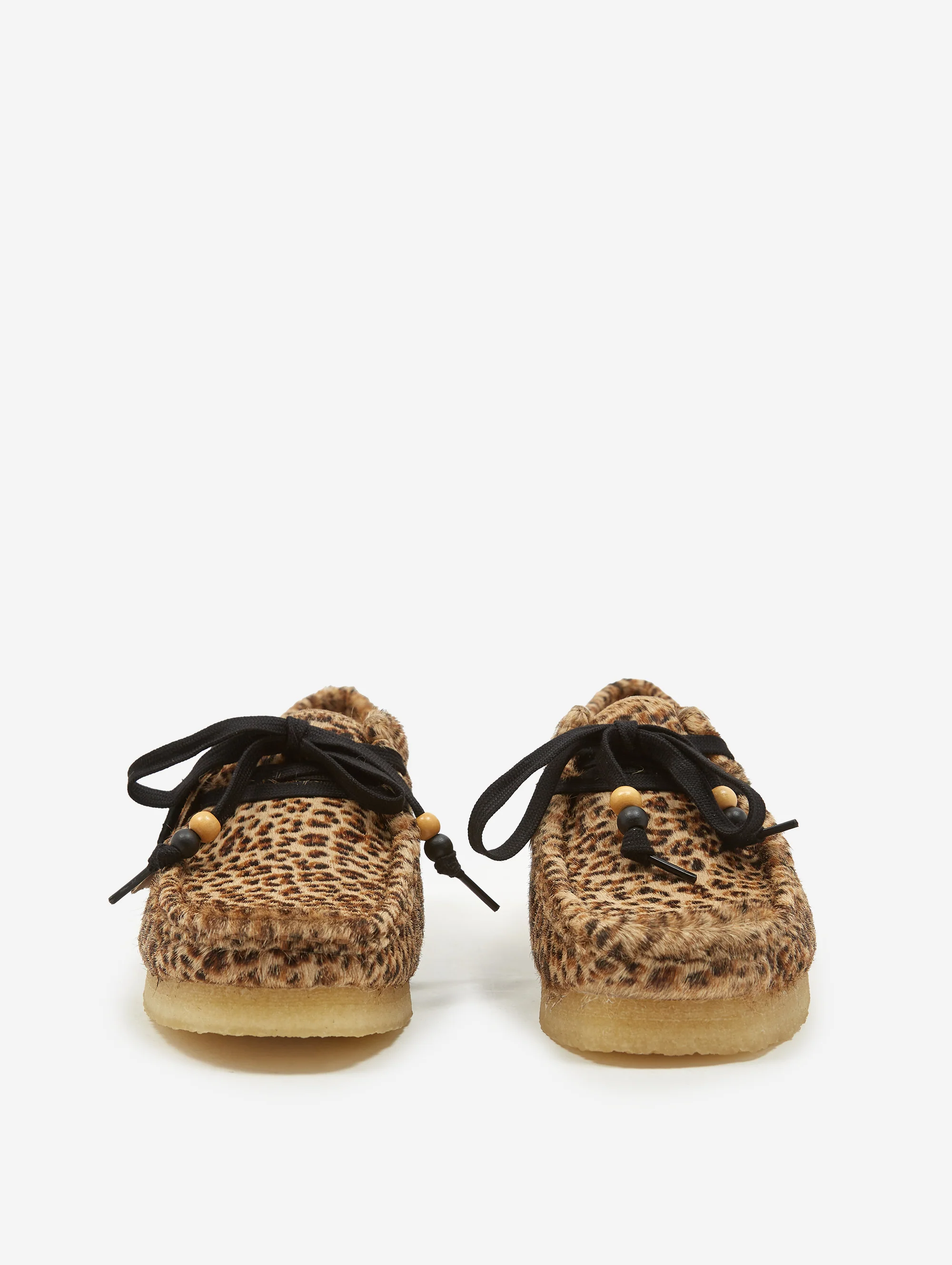 Clarks Originals Wallabee W - Leopard Print - Image 3