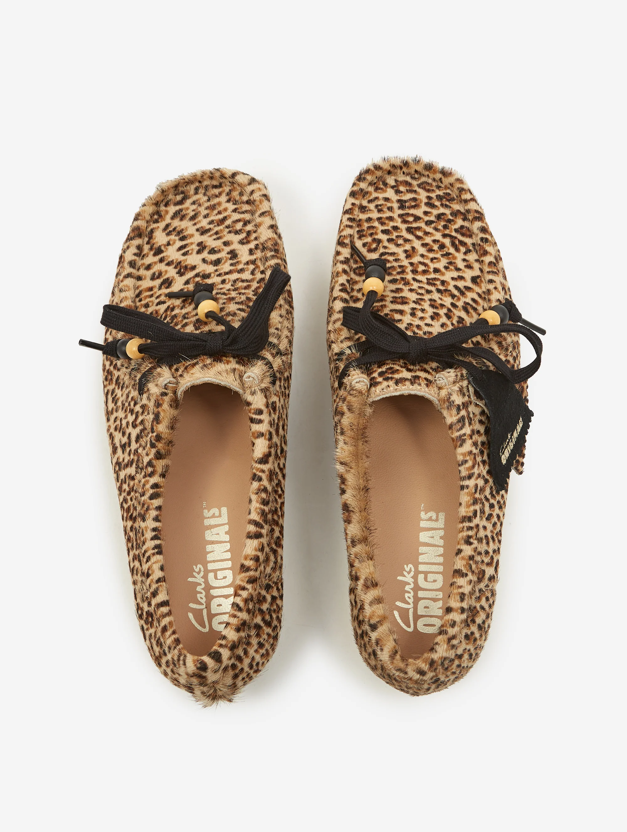 Clarks Originals Wallabee W - Leopard Print - Image 5