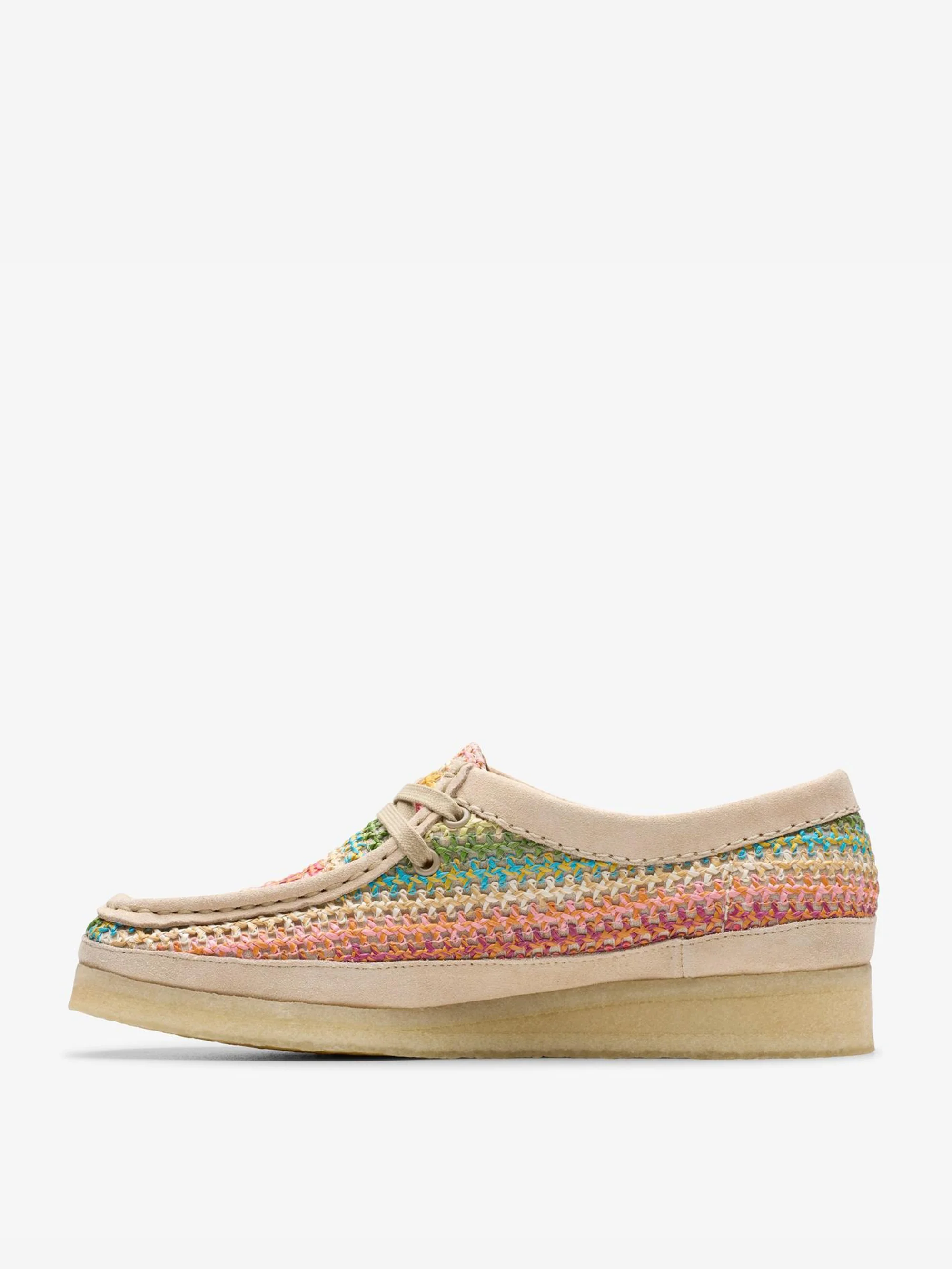 Clarks Originals Wallabee W - Multi Rafia - Image 3