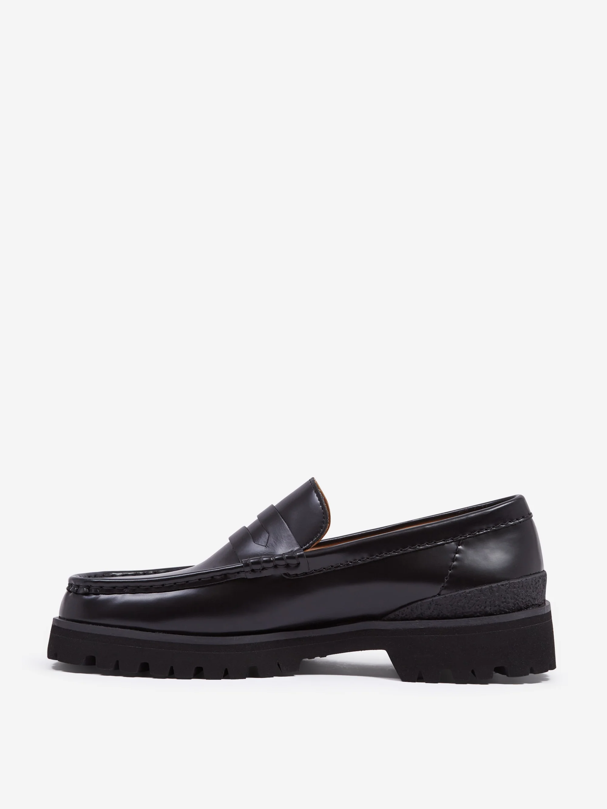 Clarks Originals Yukoner Penny  - Black Leather - Image 4