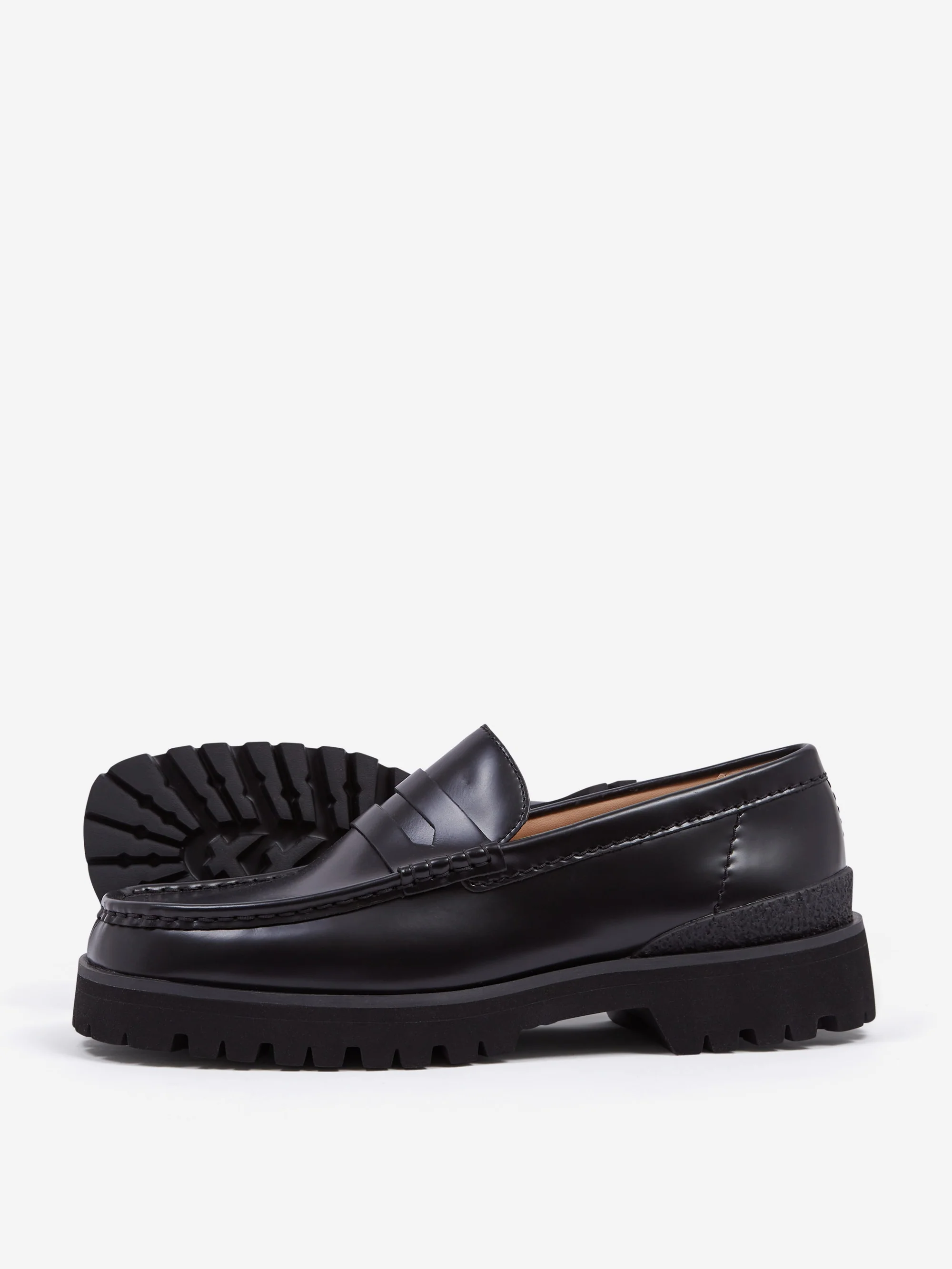 Clarks Originals Yukoner Penny  - Black Leather - Image 7
