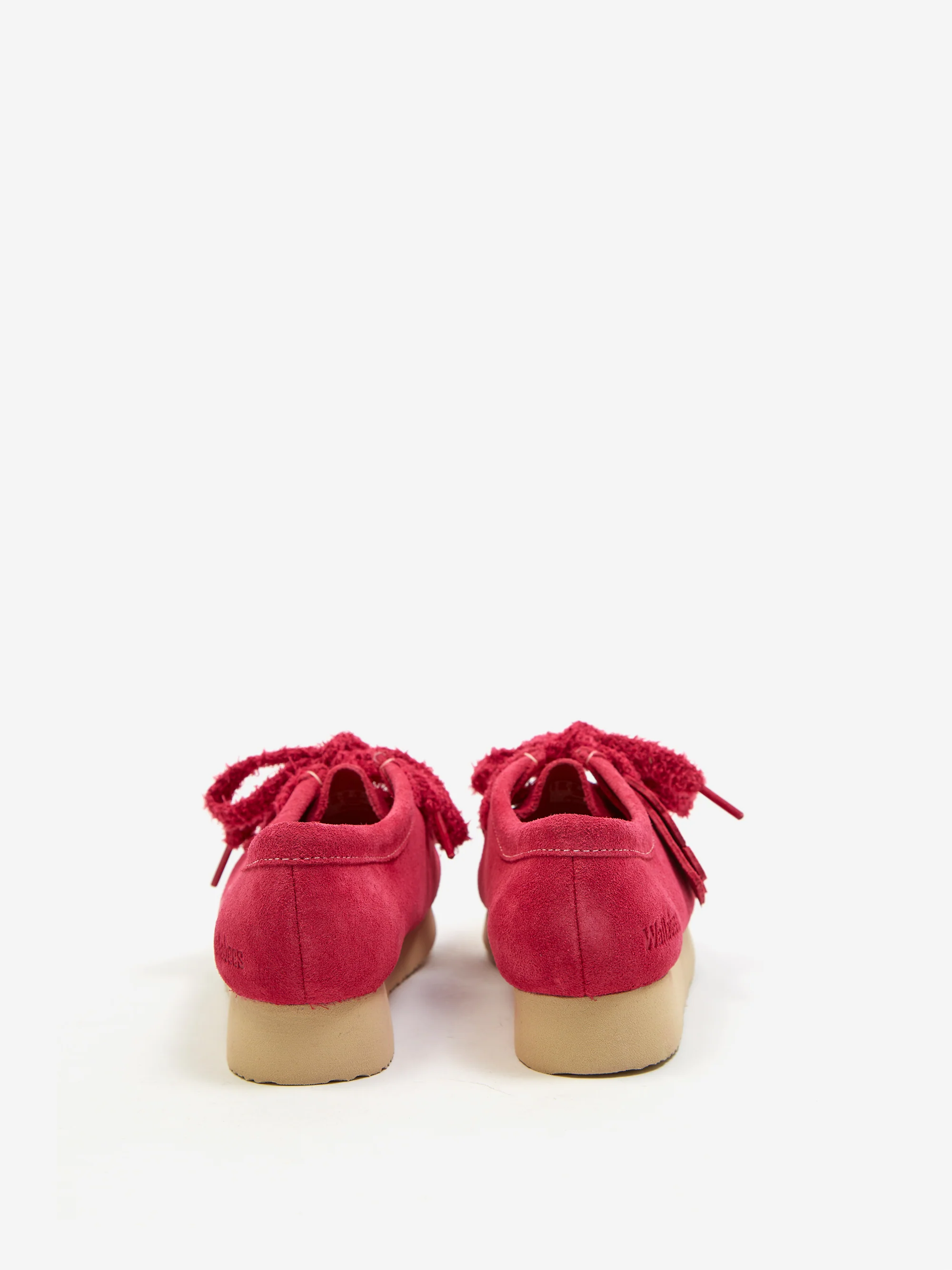 Clarks Orignals Wallabee - Bright Pink Suede - Image 5