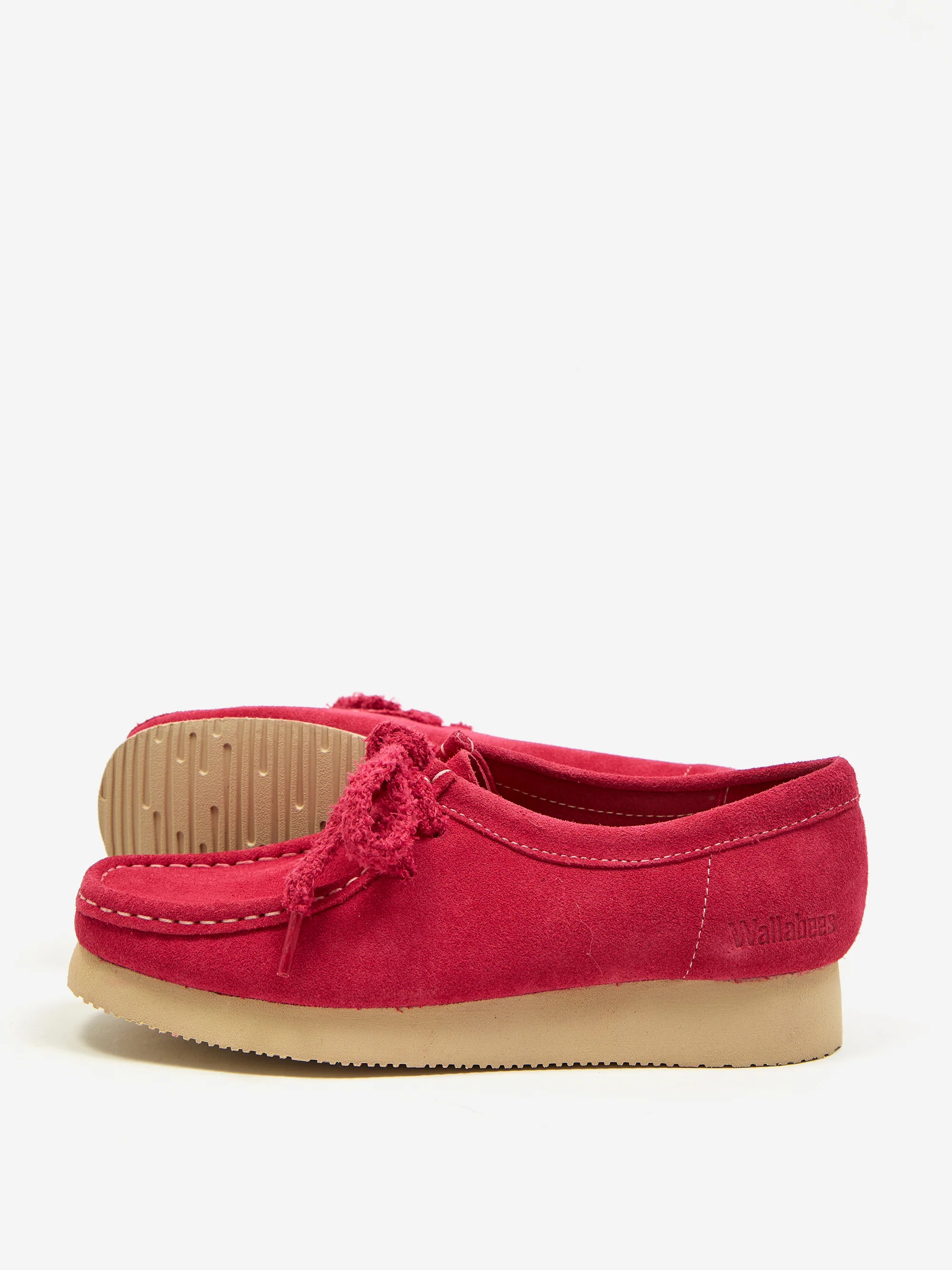 Clarks Orignals Wallabee - Bright Pink Suede - Image 7