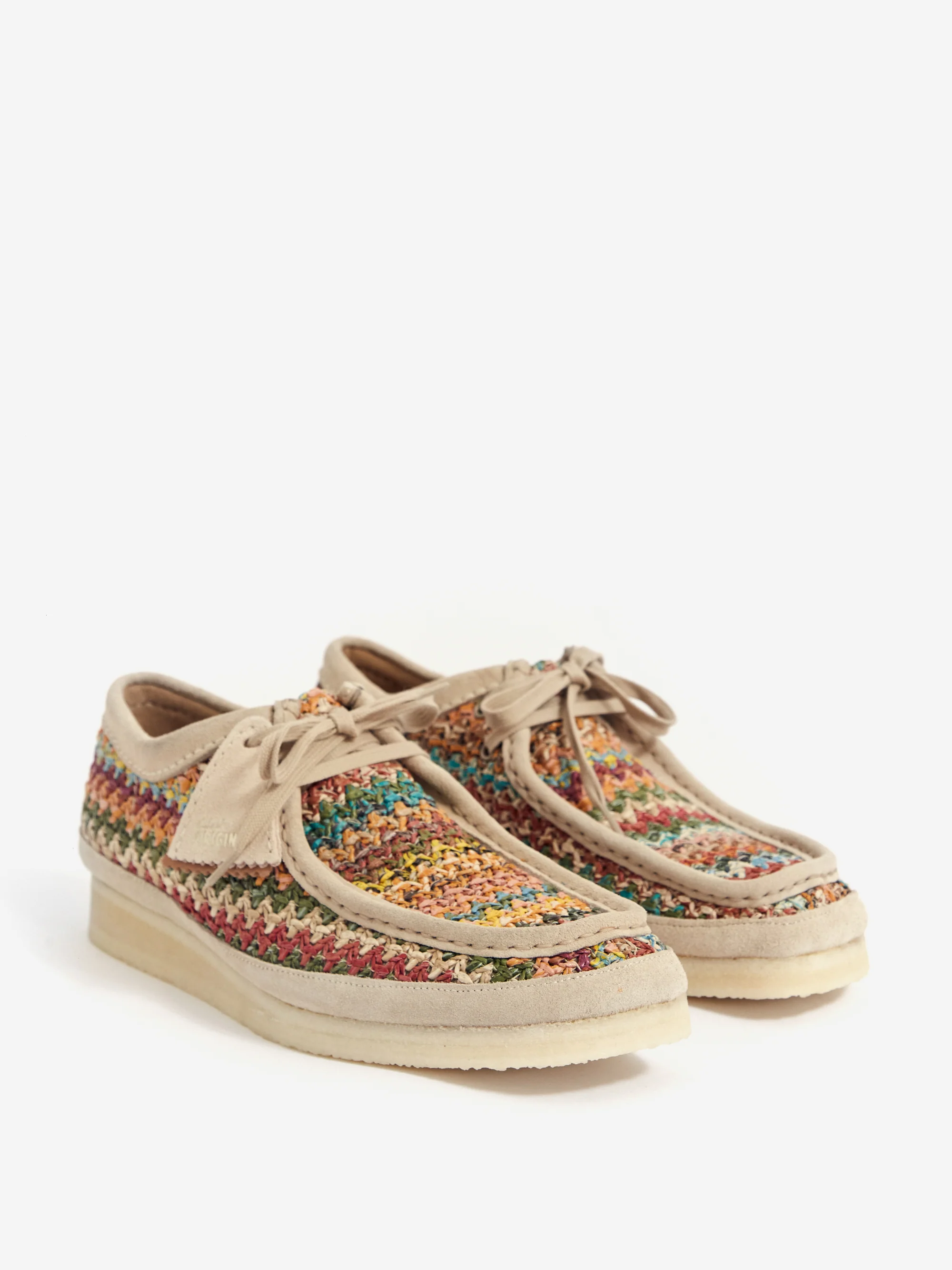 Clarks Originals Wallabee - Multi Rafia - Image 2