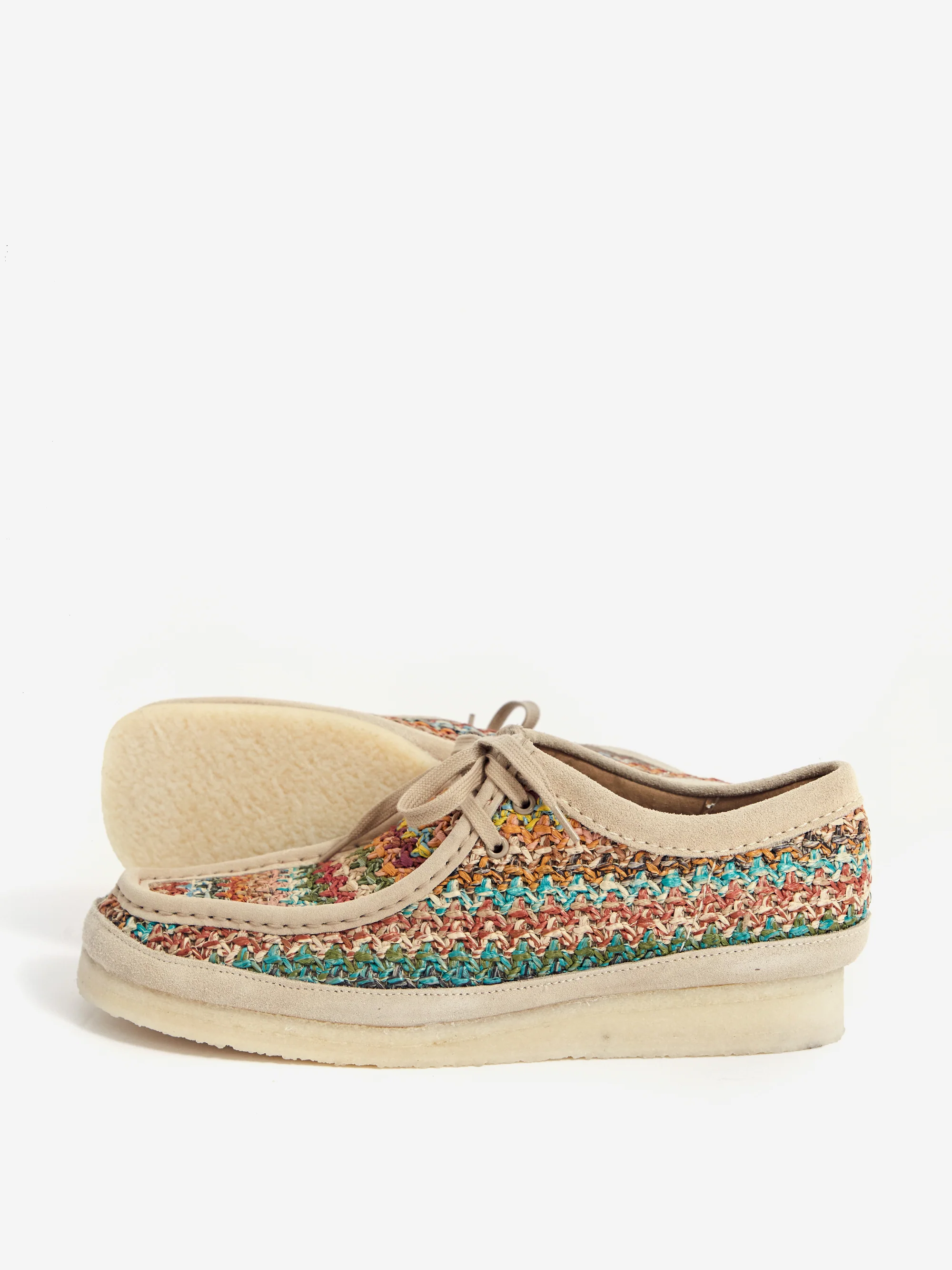 Clarks Originals Wallabee - Multi Rafia - Image 7