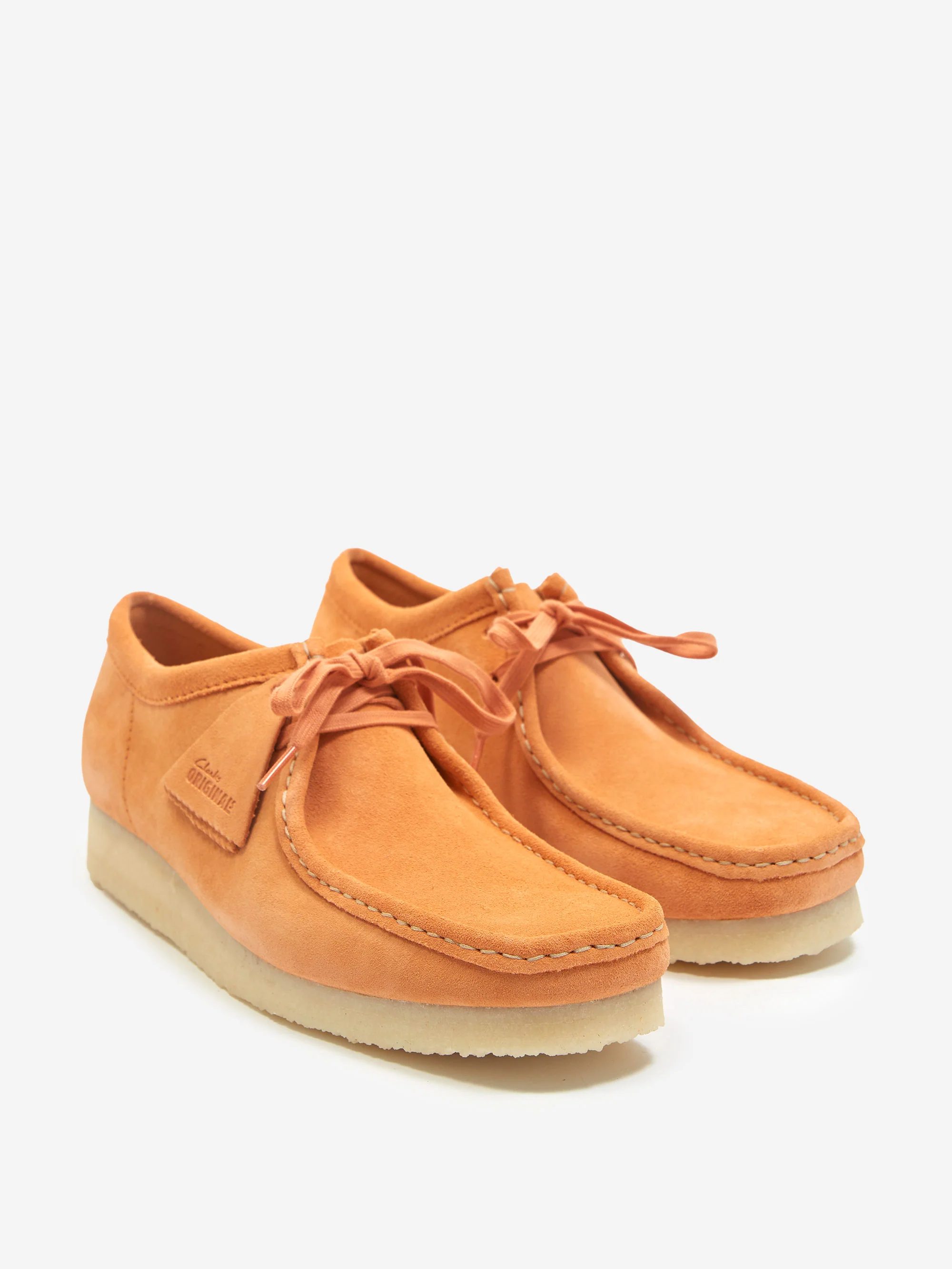 Clarks Orignals Wallabee - Pale Peach Suede - Image 2