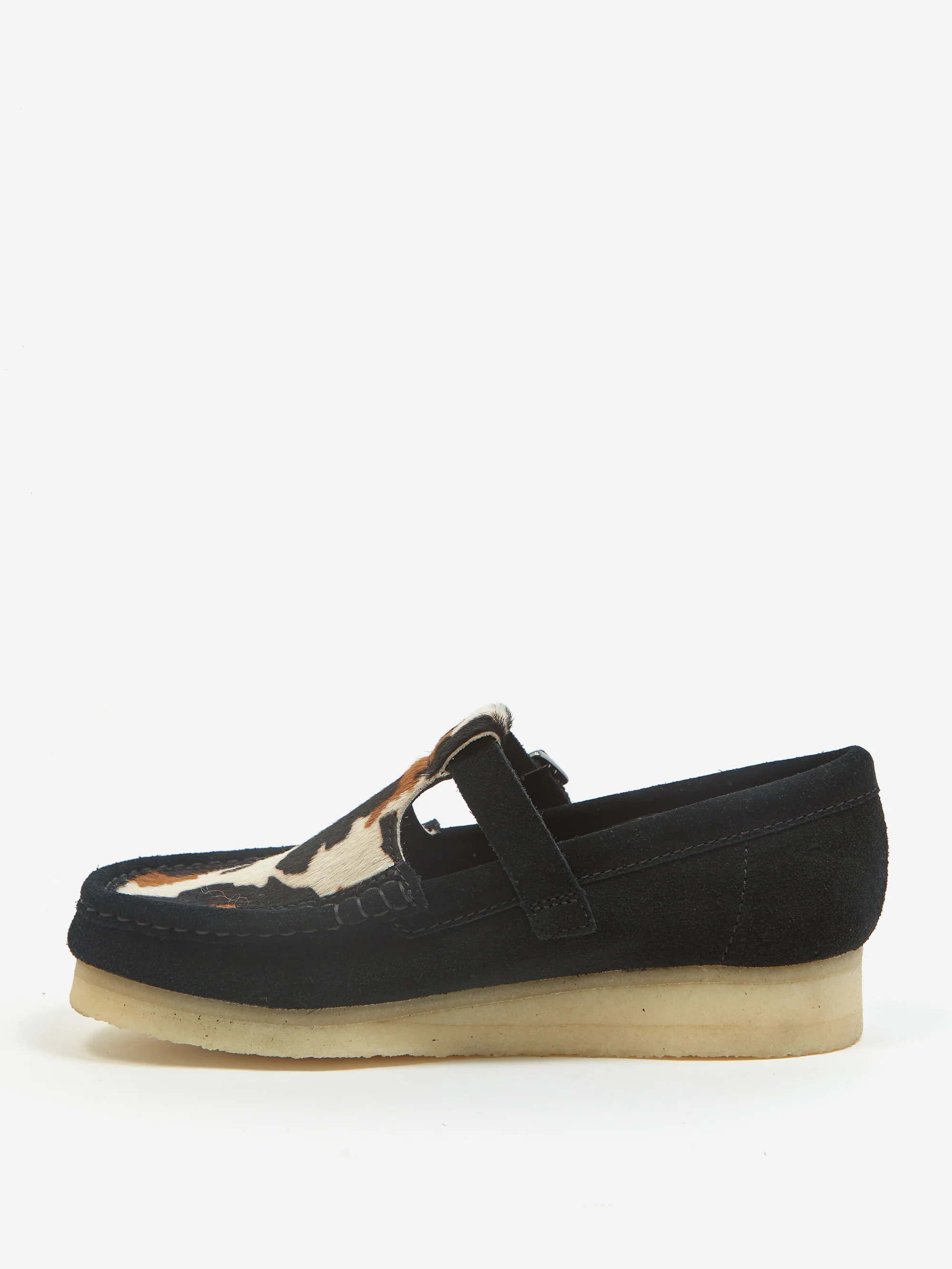 Clarks Orignals Wallabee T Bar - Black Suede - Image 4