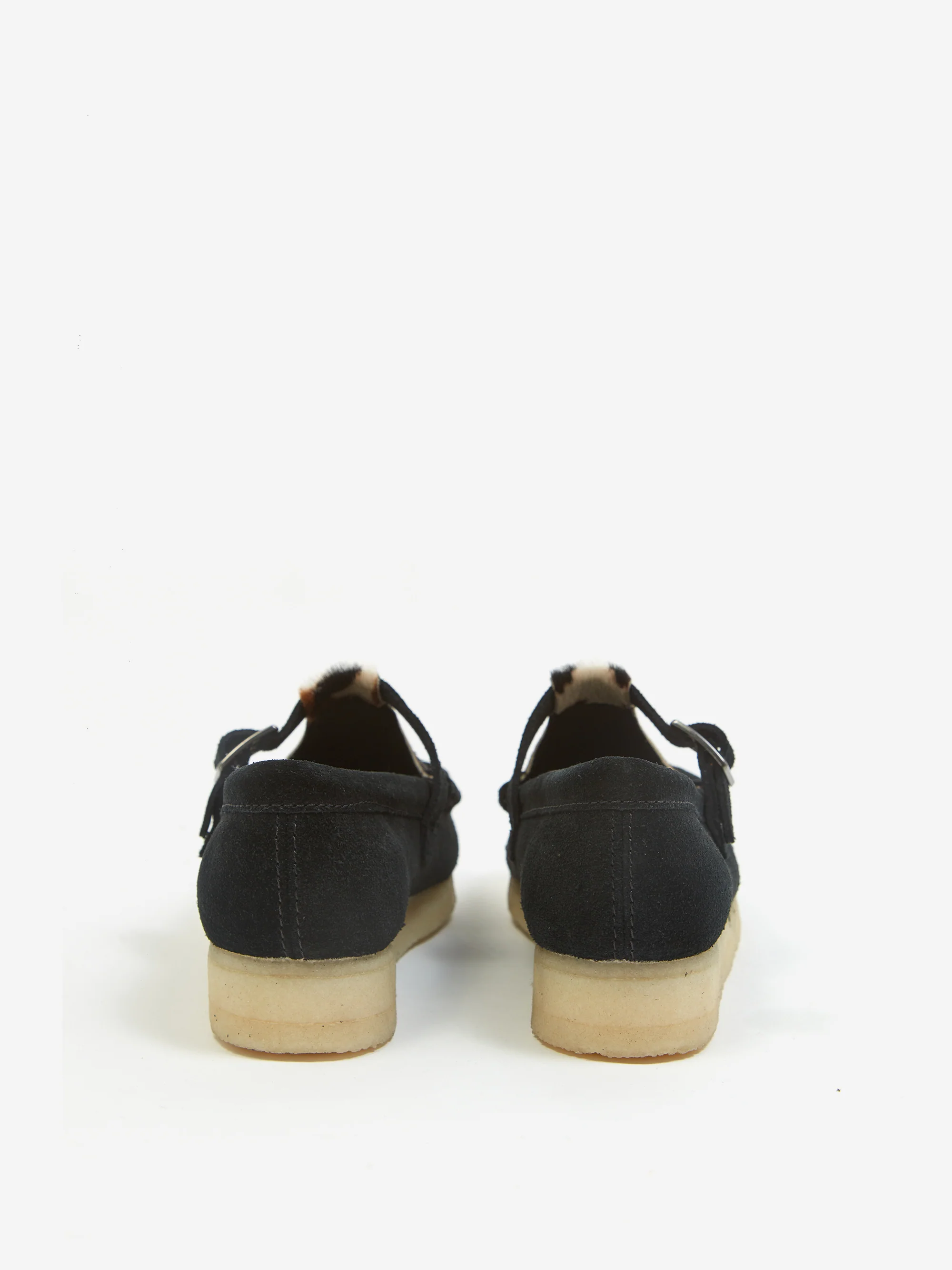 Clarks Orignals Wallabee T Bar - Black Suede - Image 5