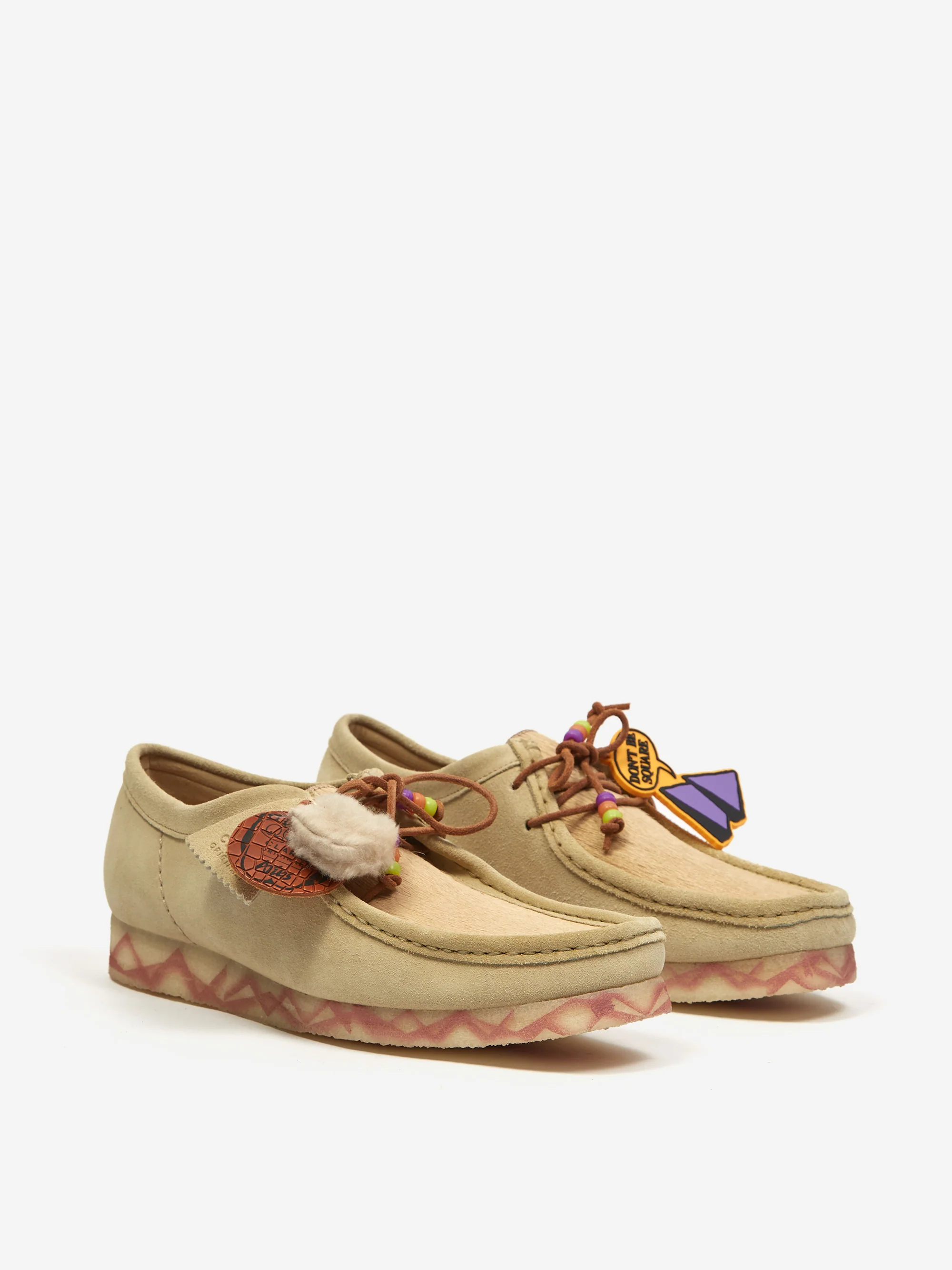 Clarks x Aries Wallabee - Maple Combi - Image 2