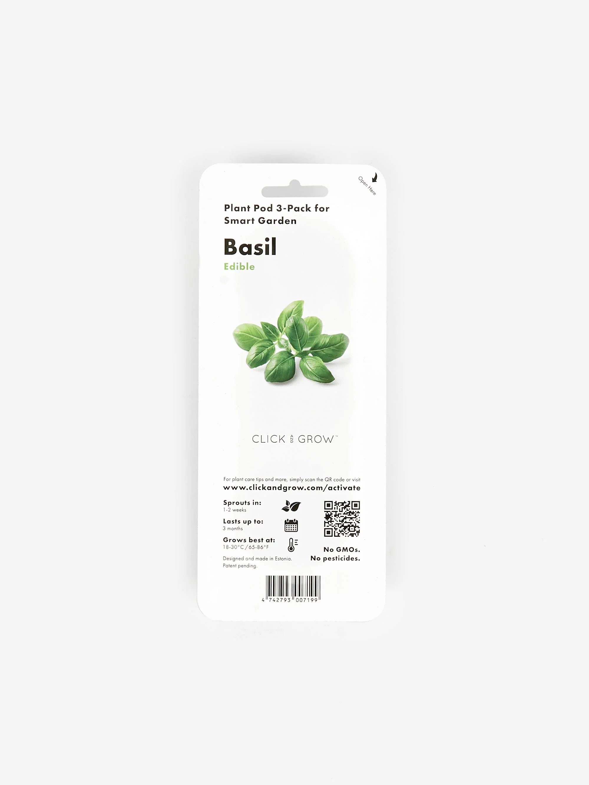 Click And Grow Plant Pod 3 Pack - Basil