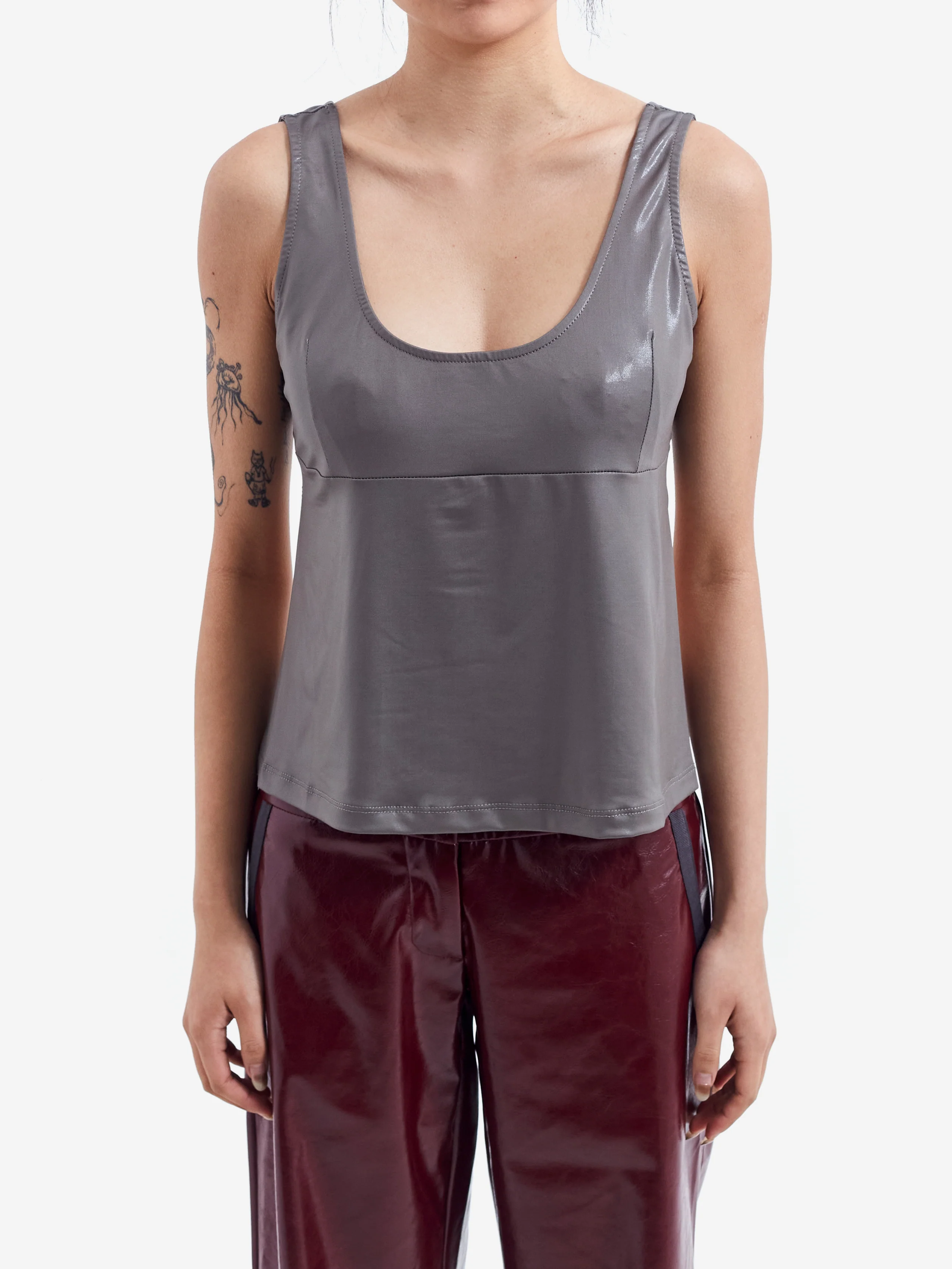 Coloma's Maria Top - Grey