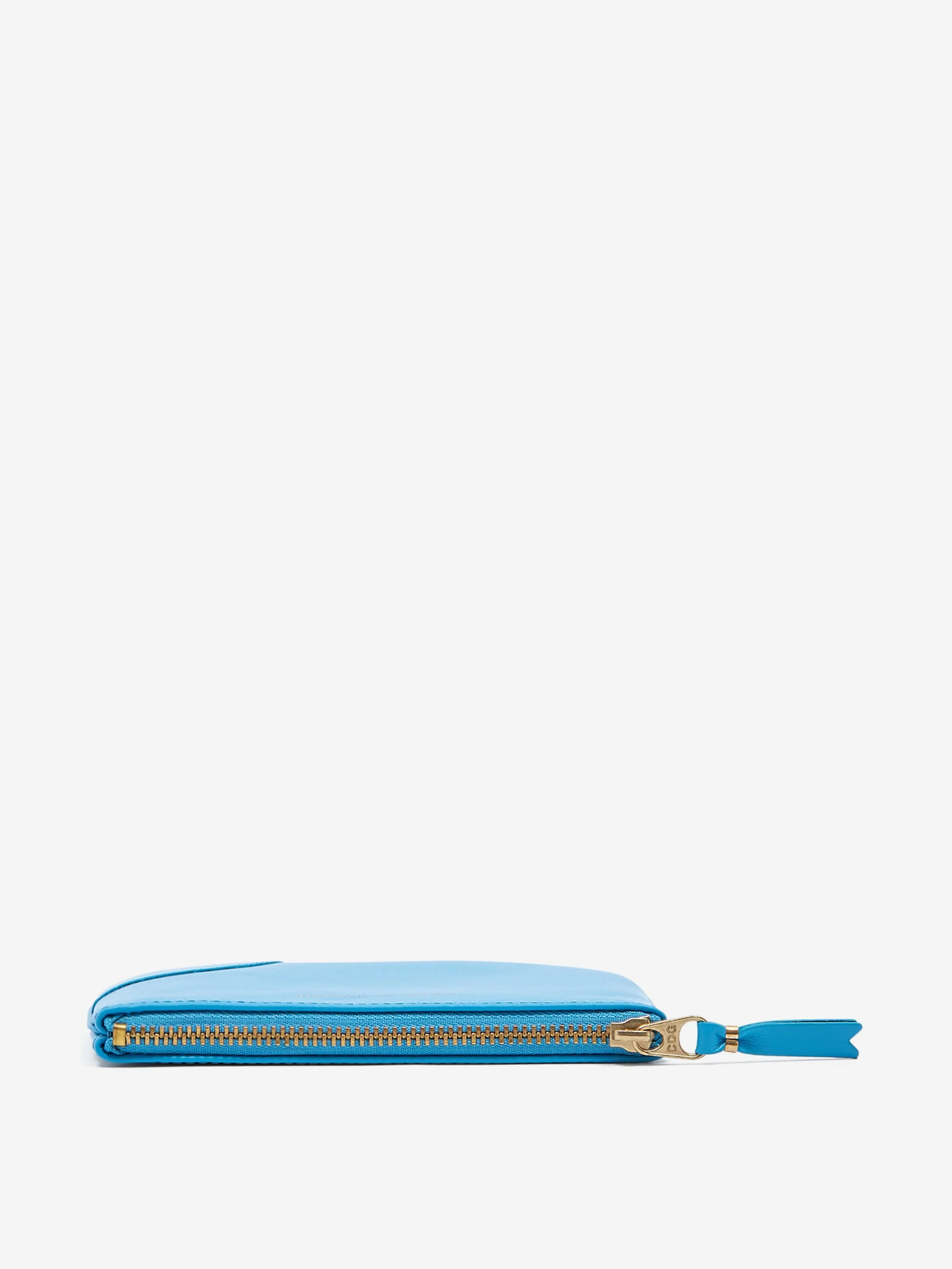 Comme des Garçons Wallet - Classic Leather Zip Pouch SA8100 - Blue - Image 4